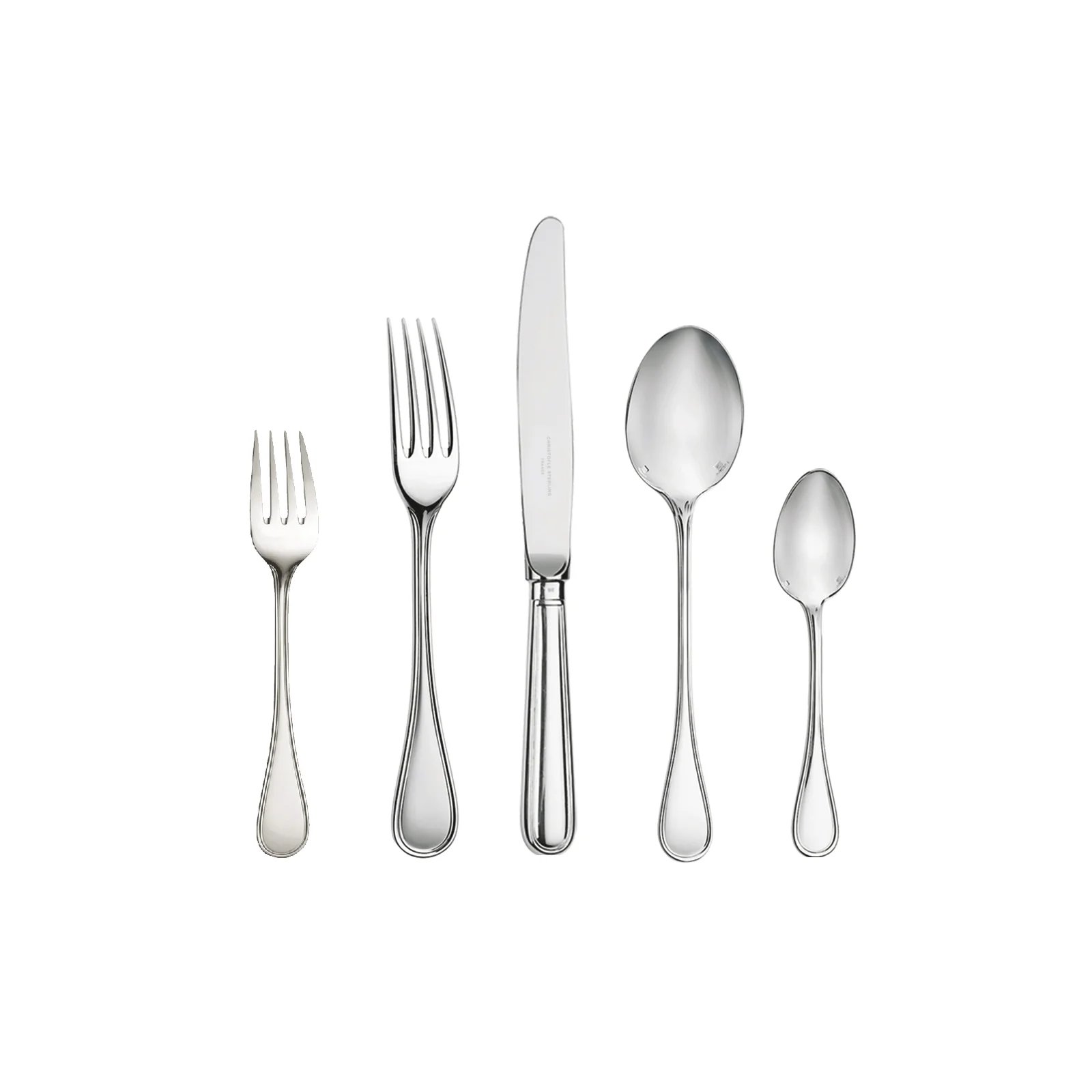 Albi Acier Stainless Steel 5-piece place setting