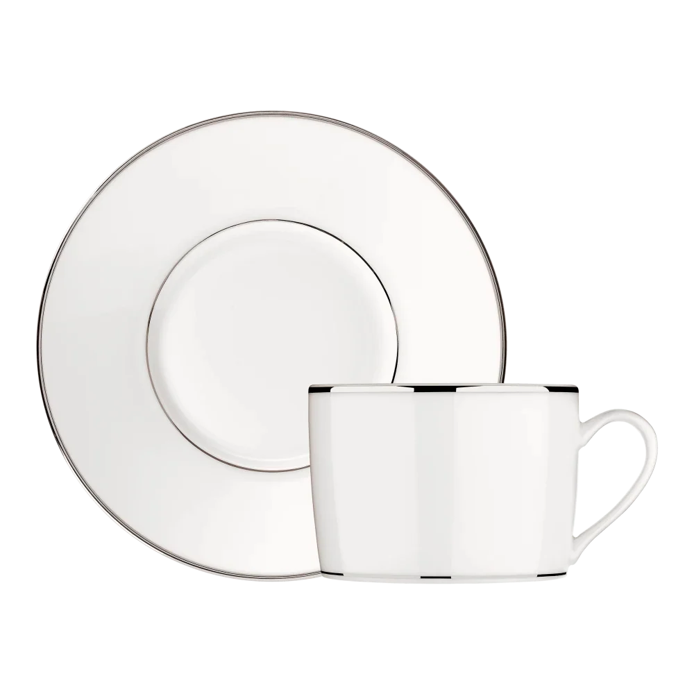 Albi Platinum Tea Cup and Saucer