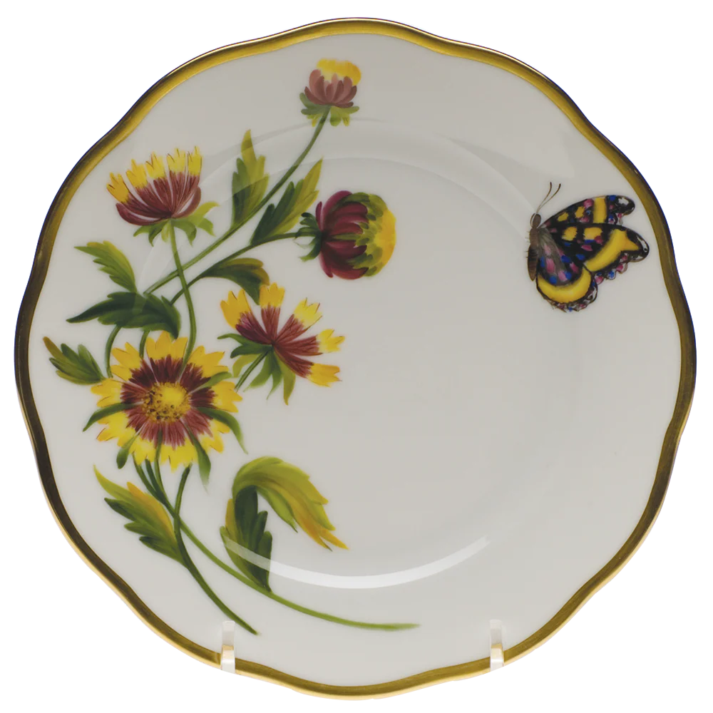 American Wildflower Bread And Butter Plates