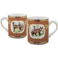 American Wildlife Fox & Doe Mug