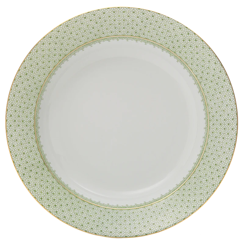 Apple Lace Rim Soup