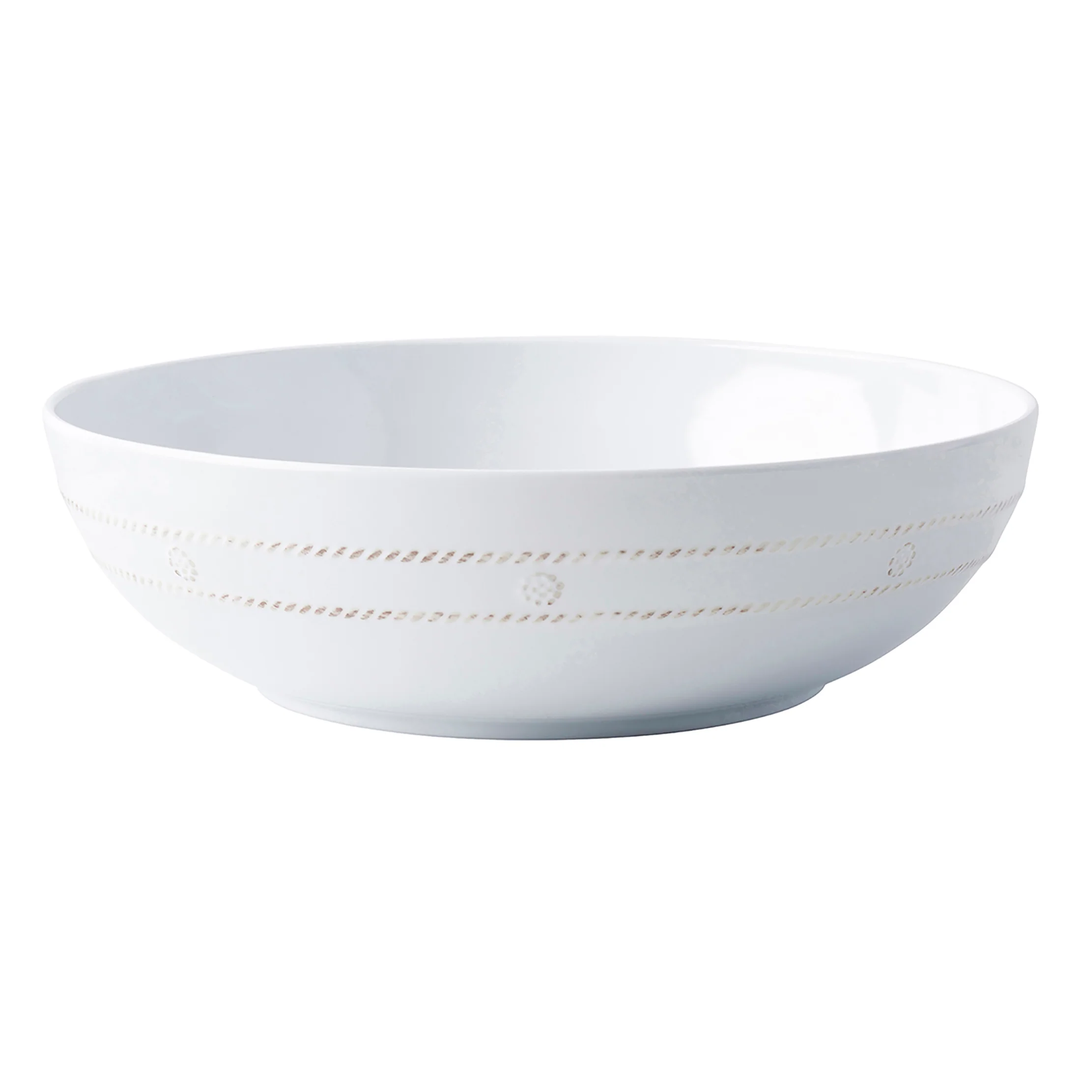 B&T Melamine Whitewash 12" Bowl