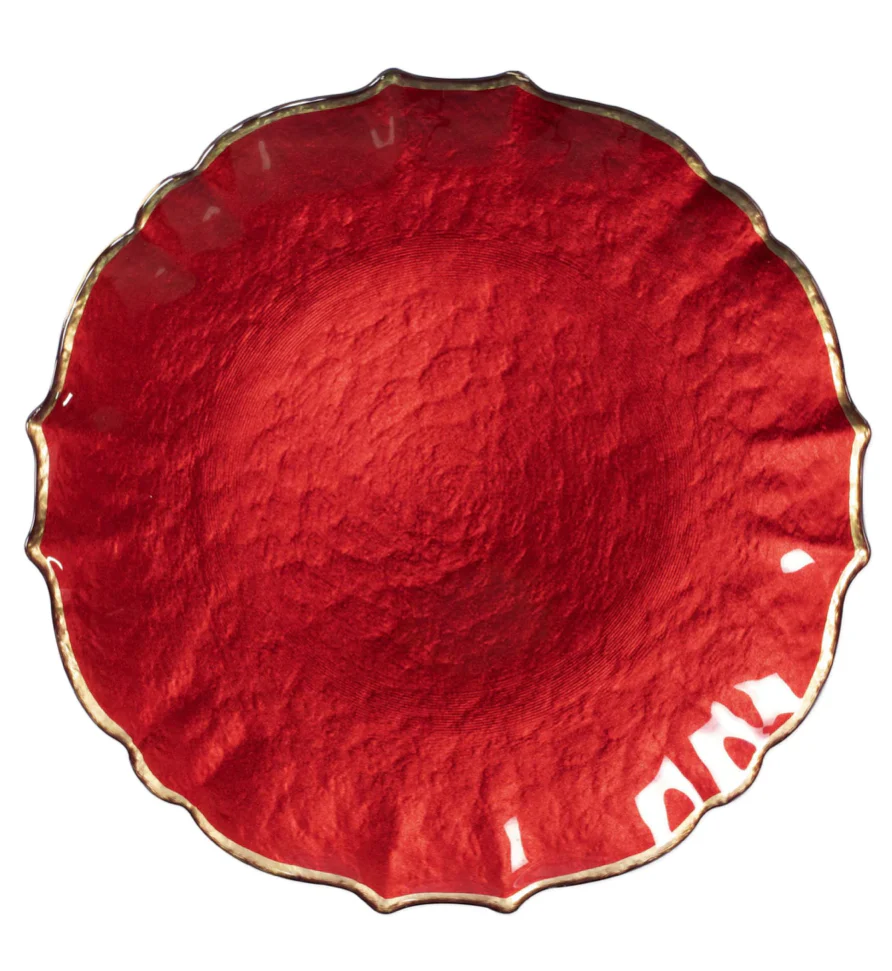 Baroque Glass Service Plate/Charger - Image 7