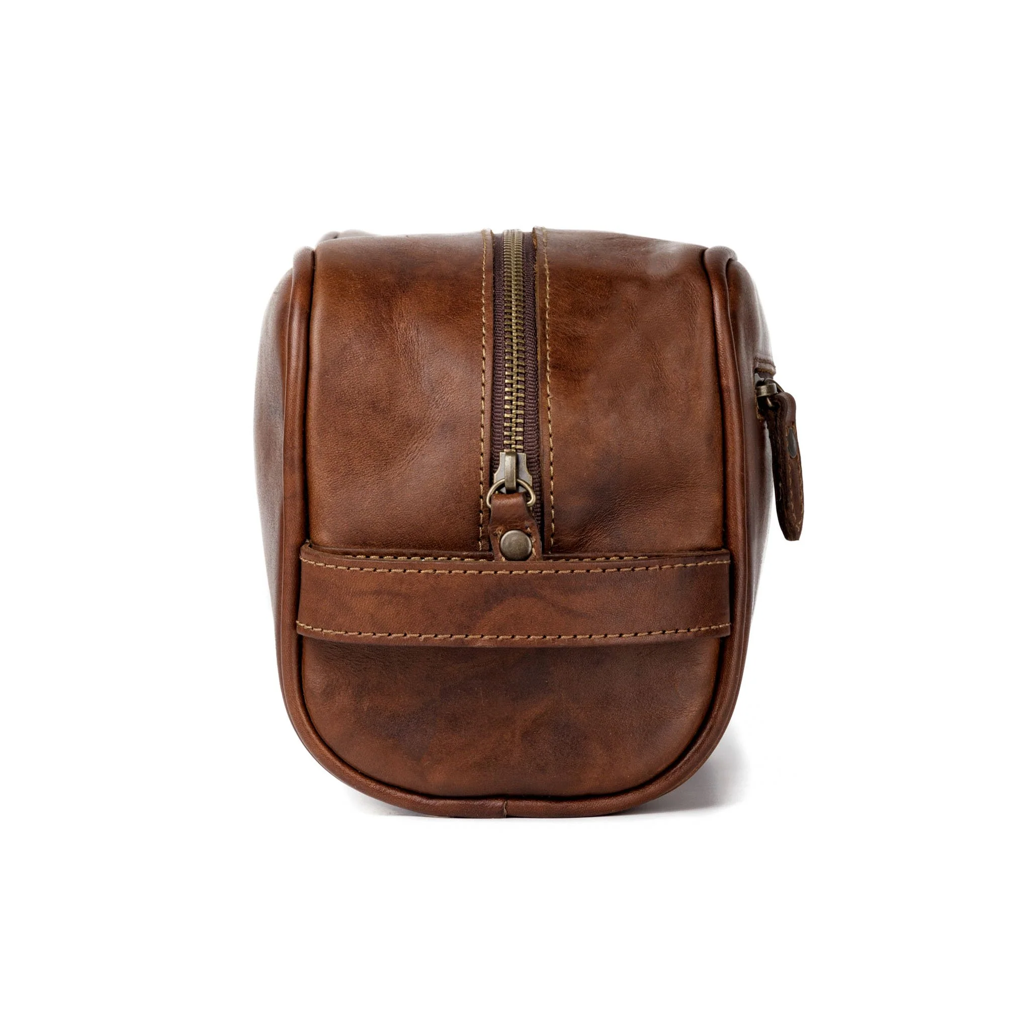 Benjamin Leather Wash Bag - Image 4