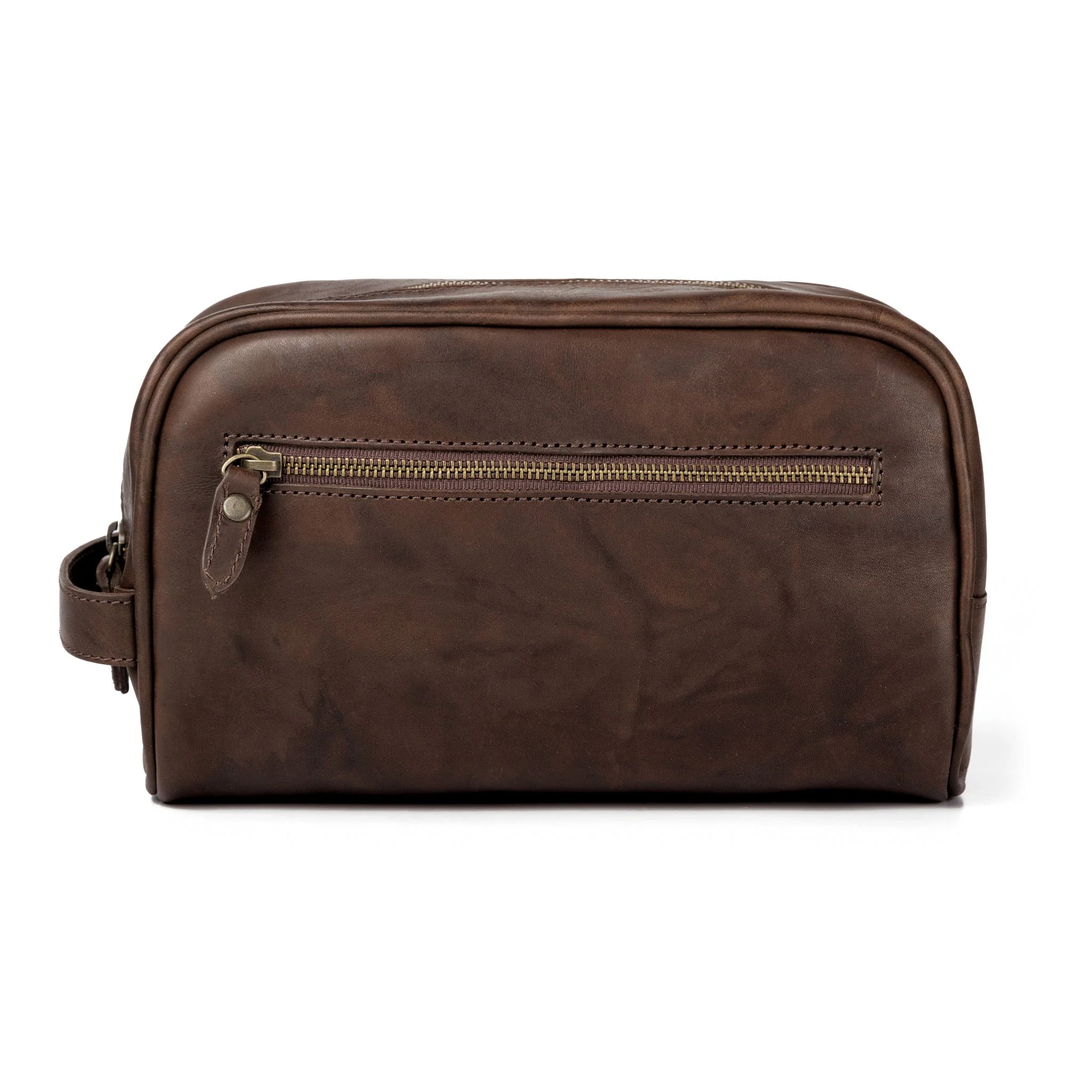 Benjamin Leather Wash Bag - Image 8