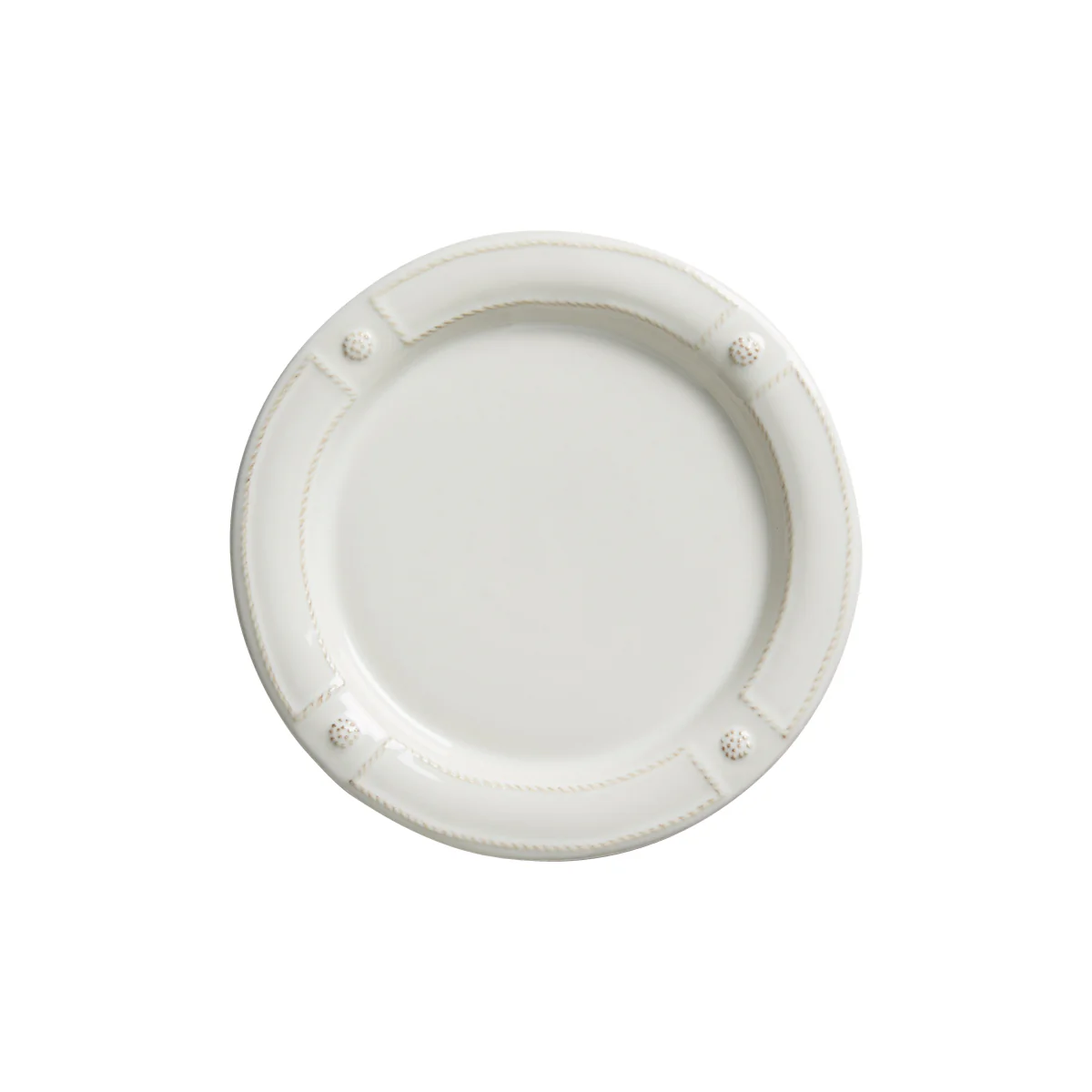 Berry & Thread French Panel Whitewash Dessert/Salad Plate