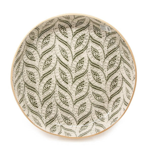 Pine Large Round Cocktail Tray