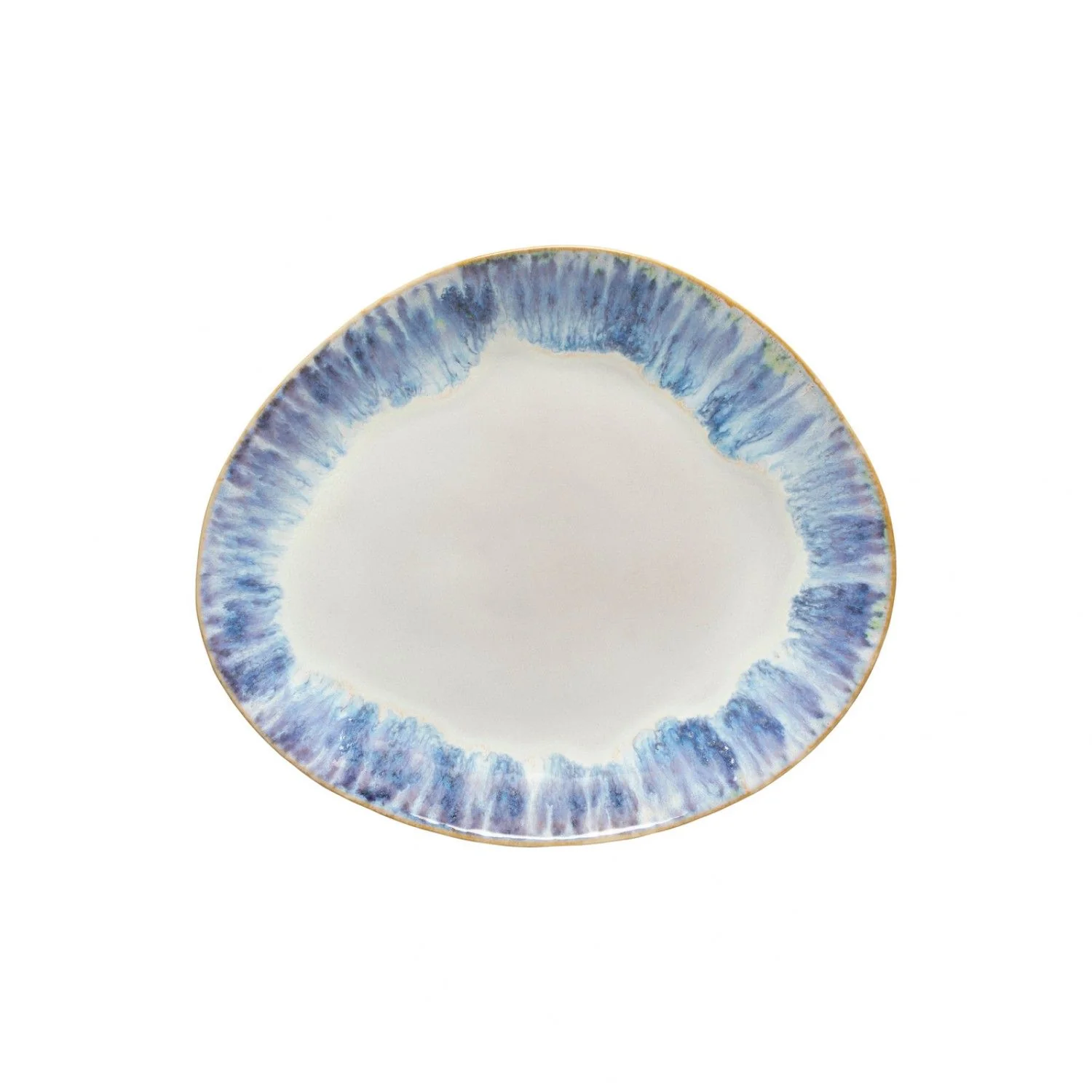 Brisa Blue Oval 11" Dinner Plate / Platter
