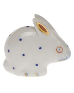 Polka Dot Rabbit  1"h - Image 2