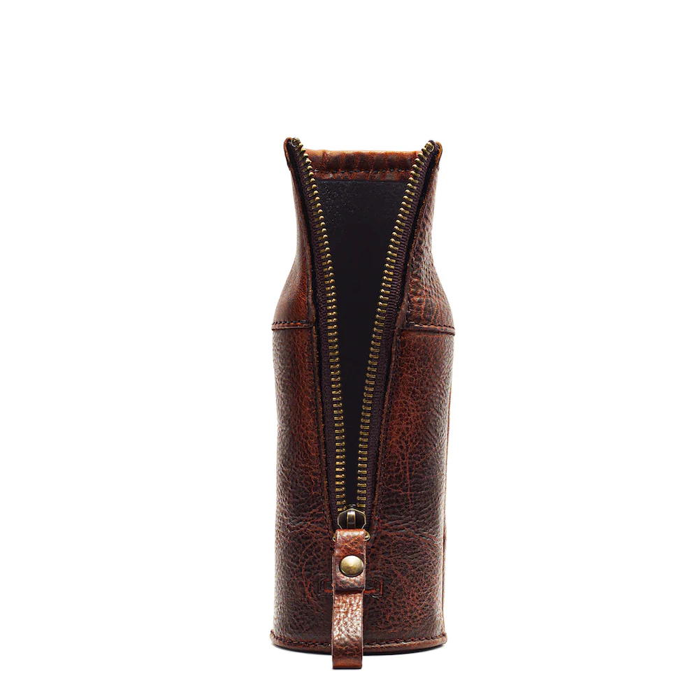Campaign Leather Bottle Koozie - Image 8