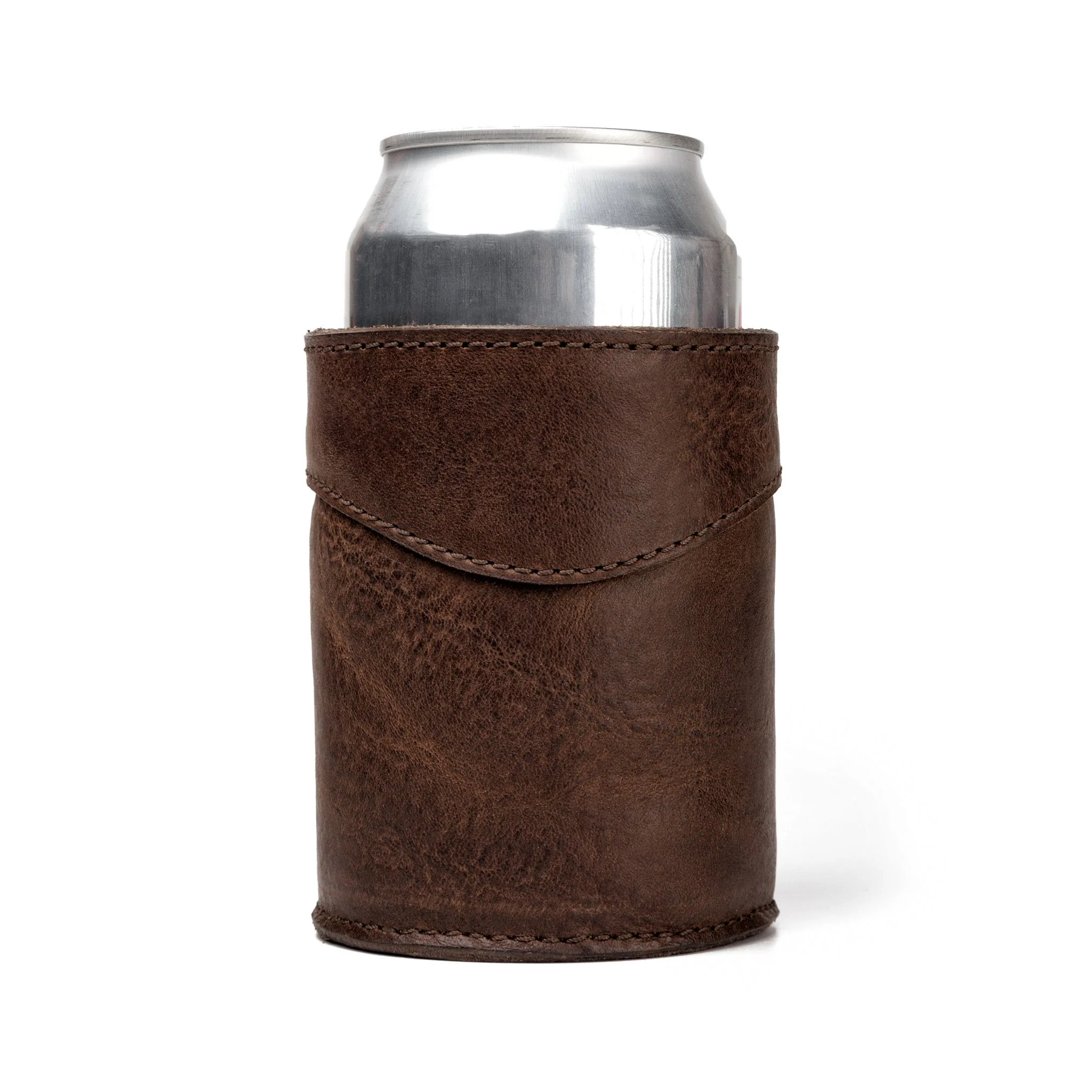 Campaign Leather Can Koozie - Image 4