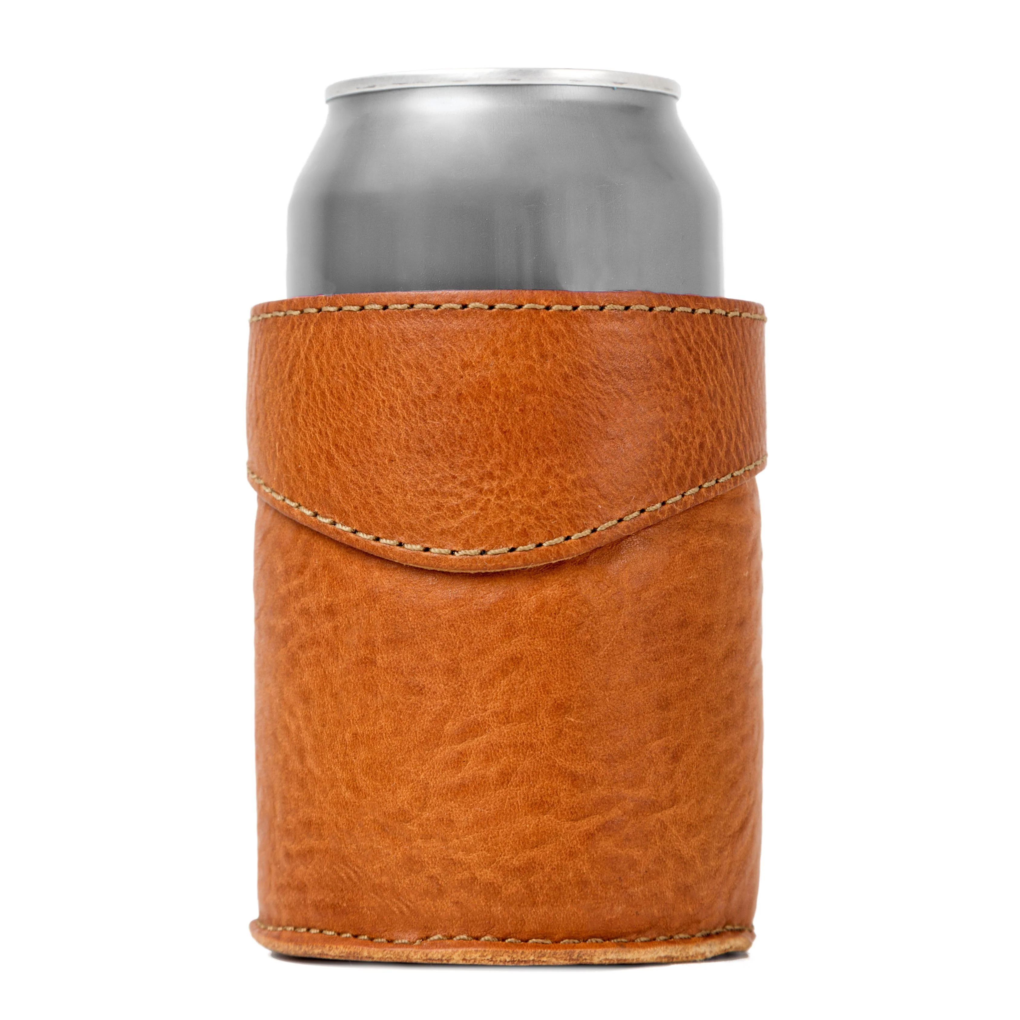 Campaign Leather Can Koozie - Image 7