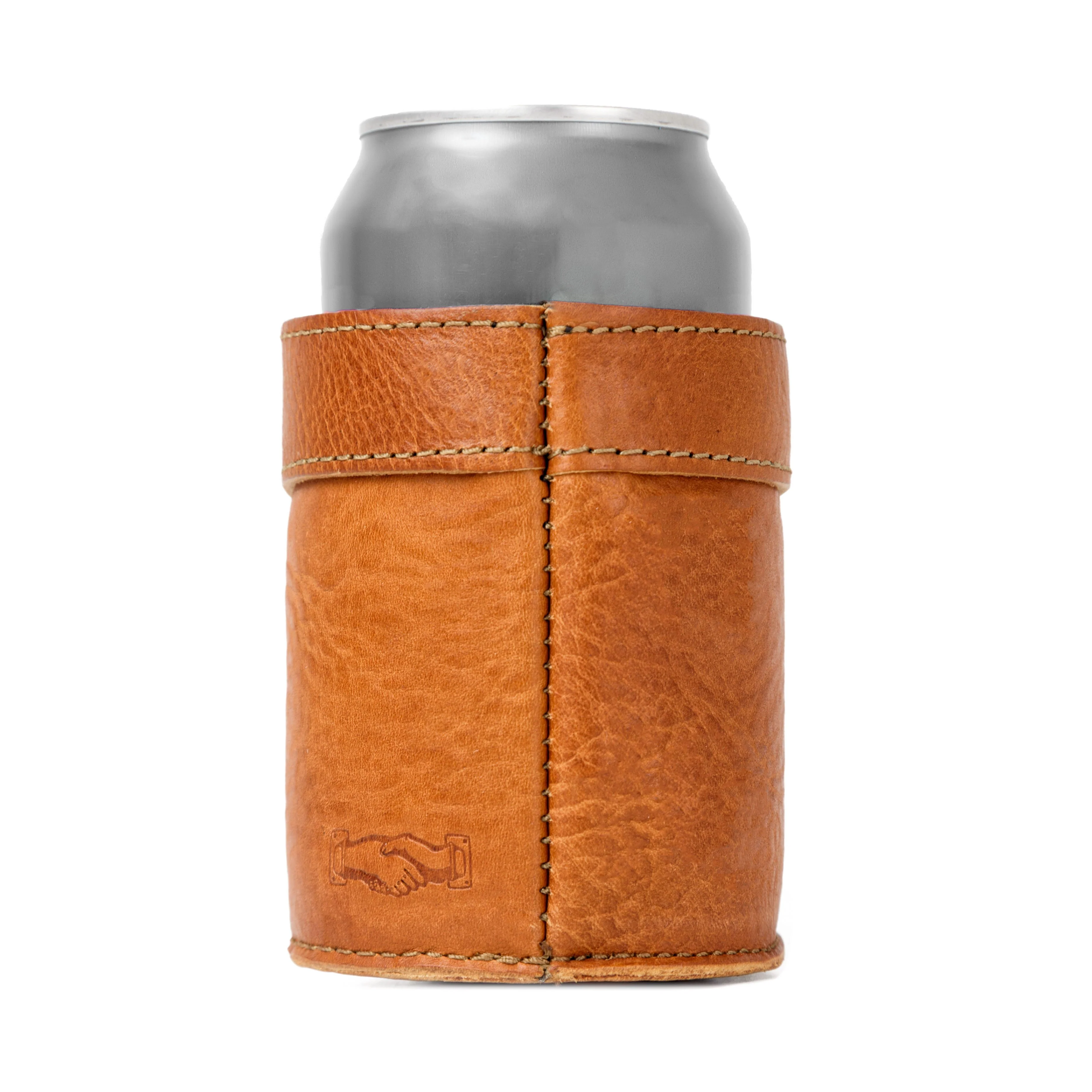 Campaign Leather Can Koozie - Image 8