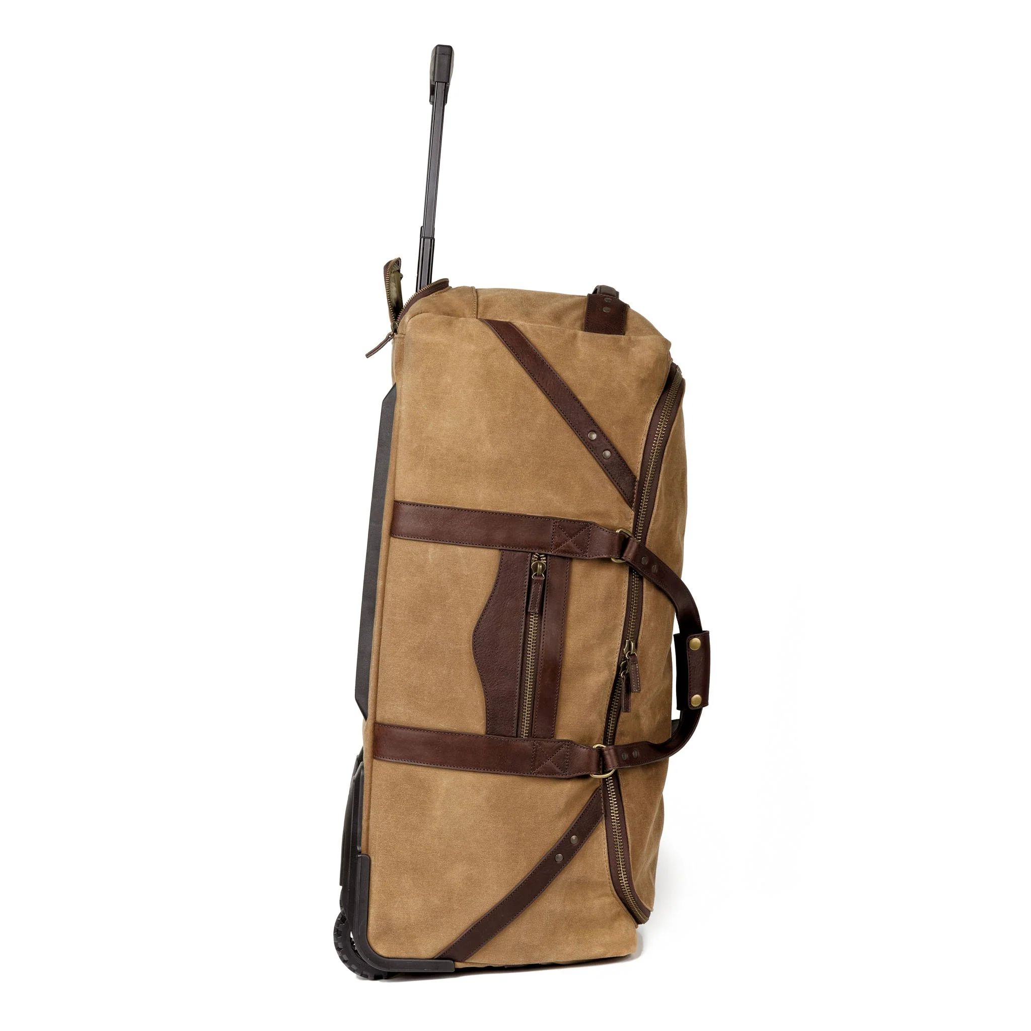 Campaign Waxed Canvas Large Roller Duffle - Image 2