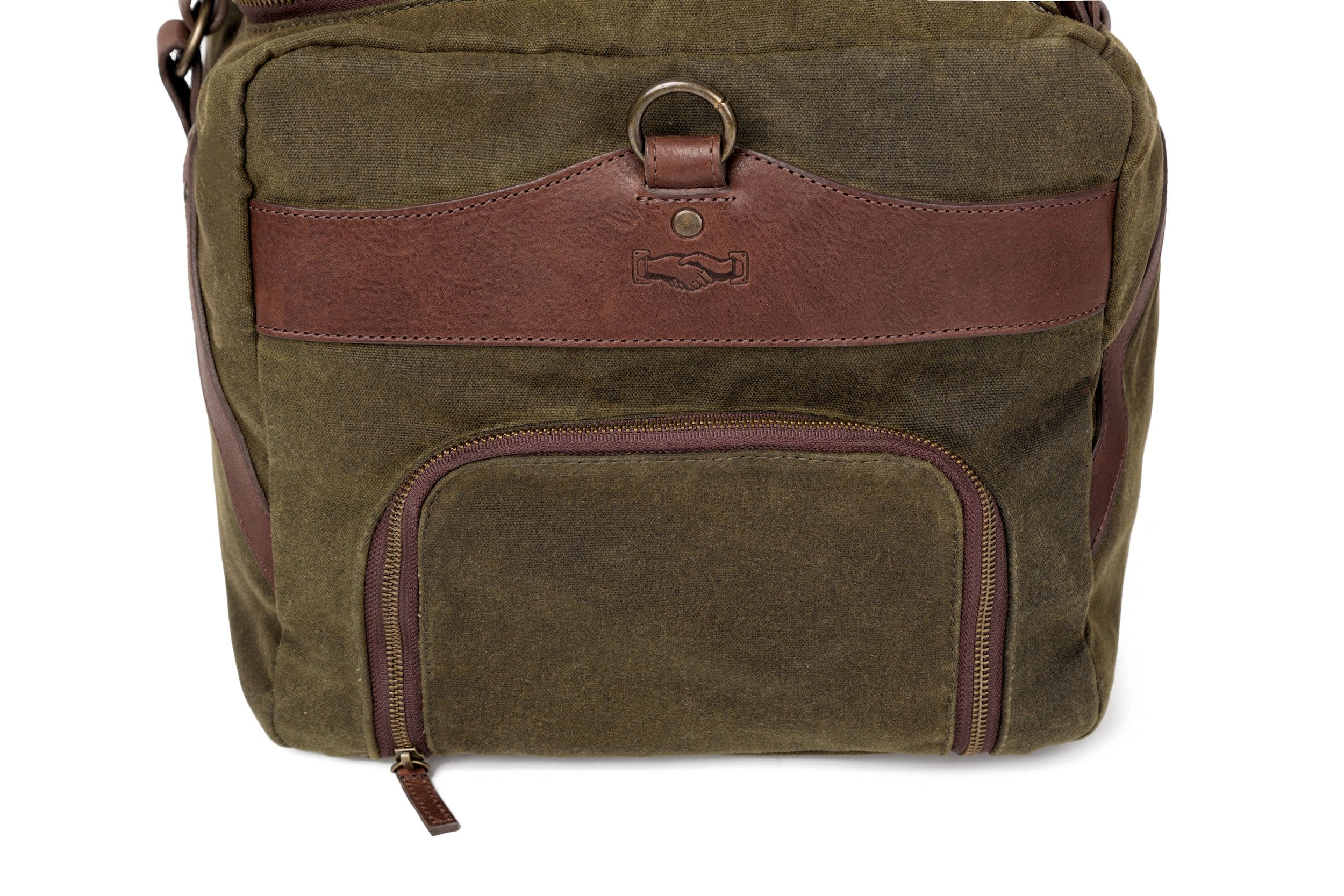 Campaign Waxed Canvas Large Duffle - Image 15