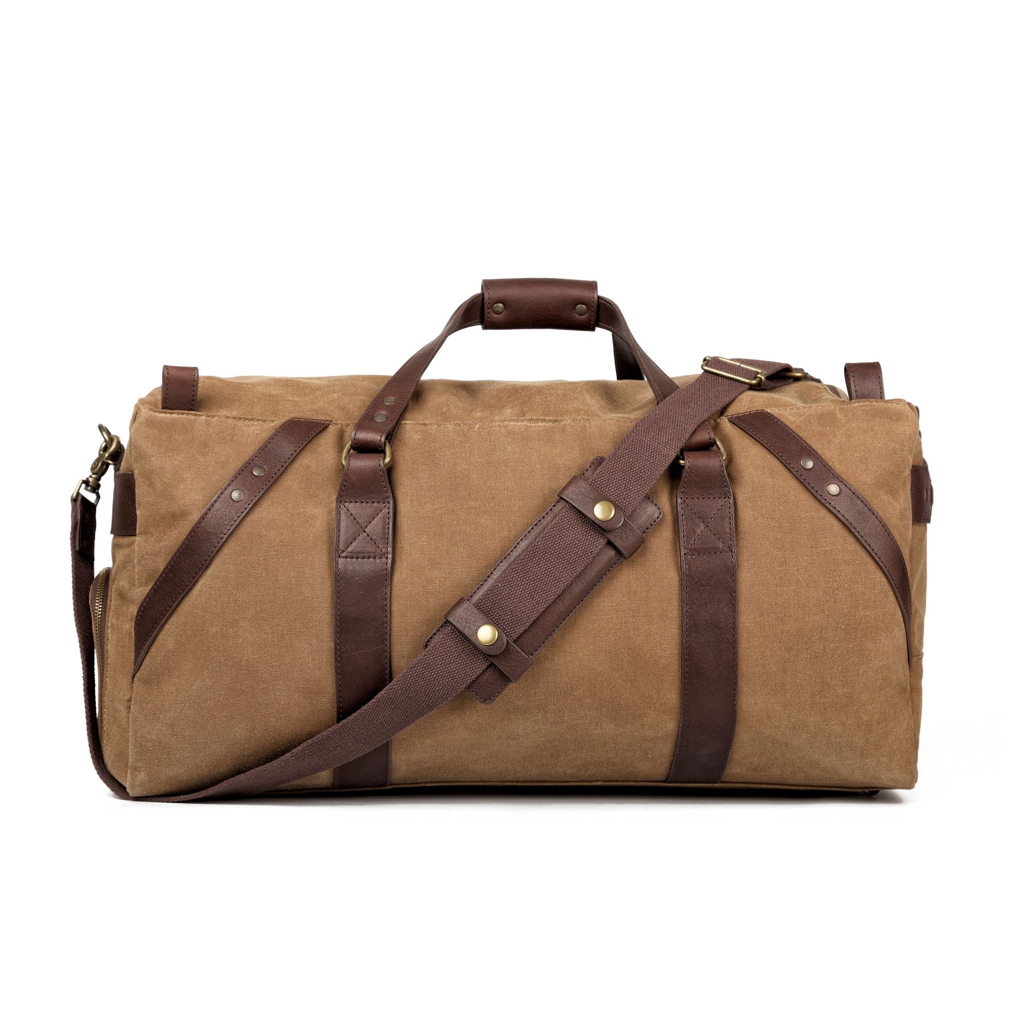 Campaign Waxed Canvas Large Duffle - Image 3