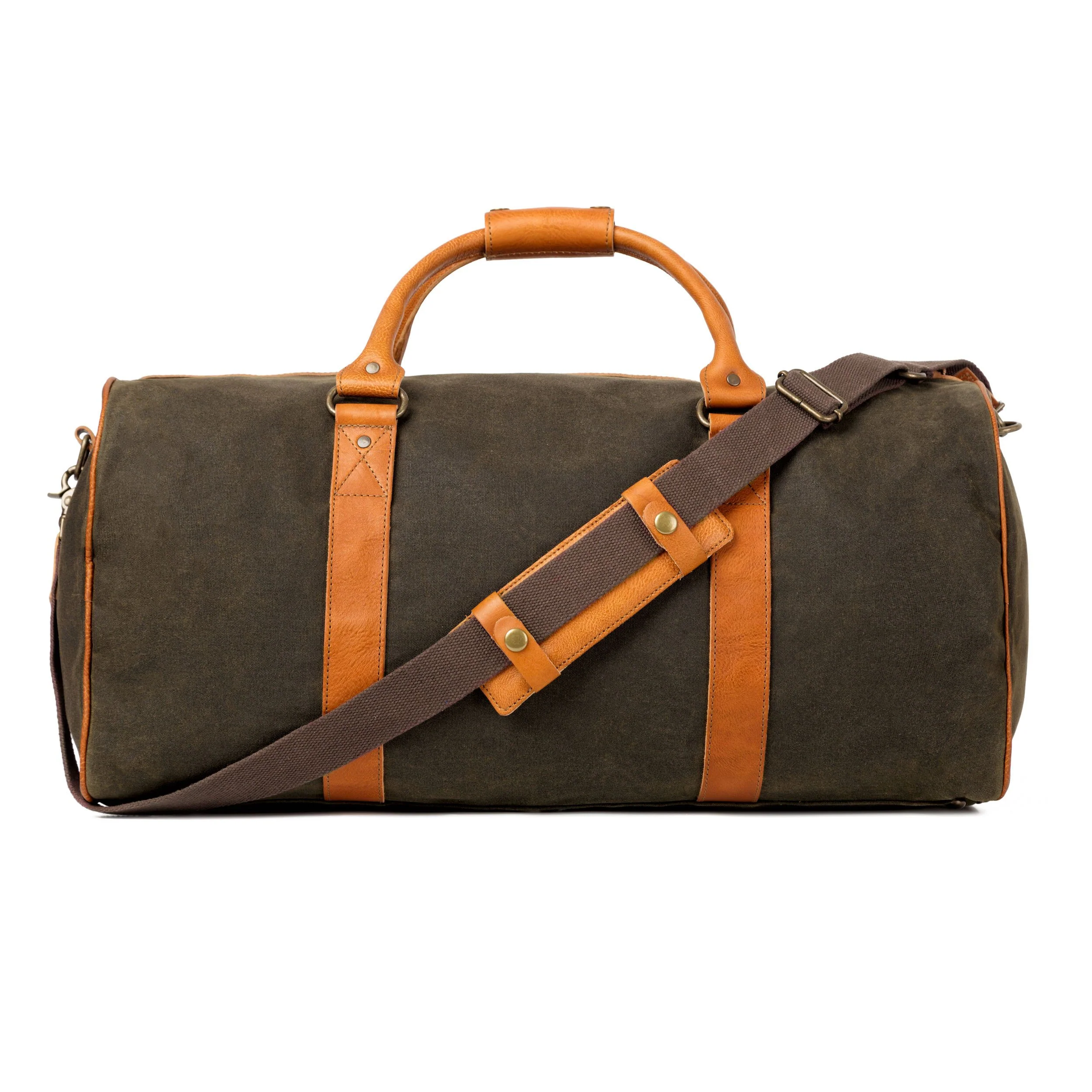 Campaign Waxed Canvas Large Field Duffle - Image 19