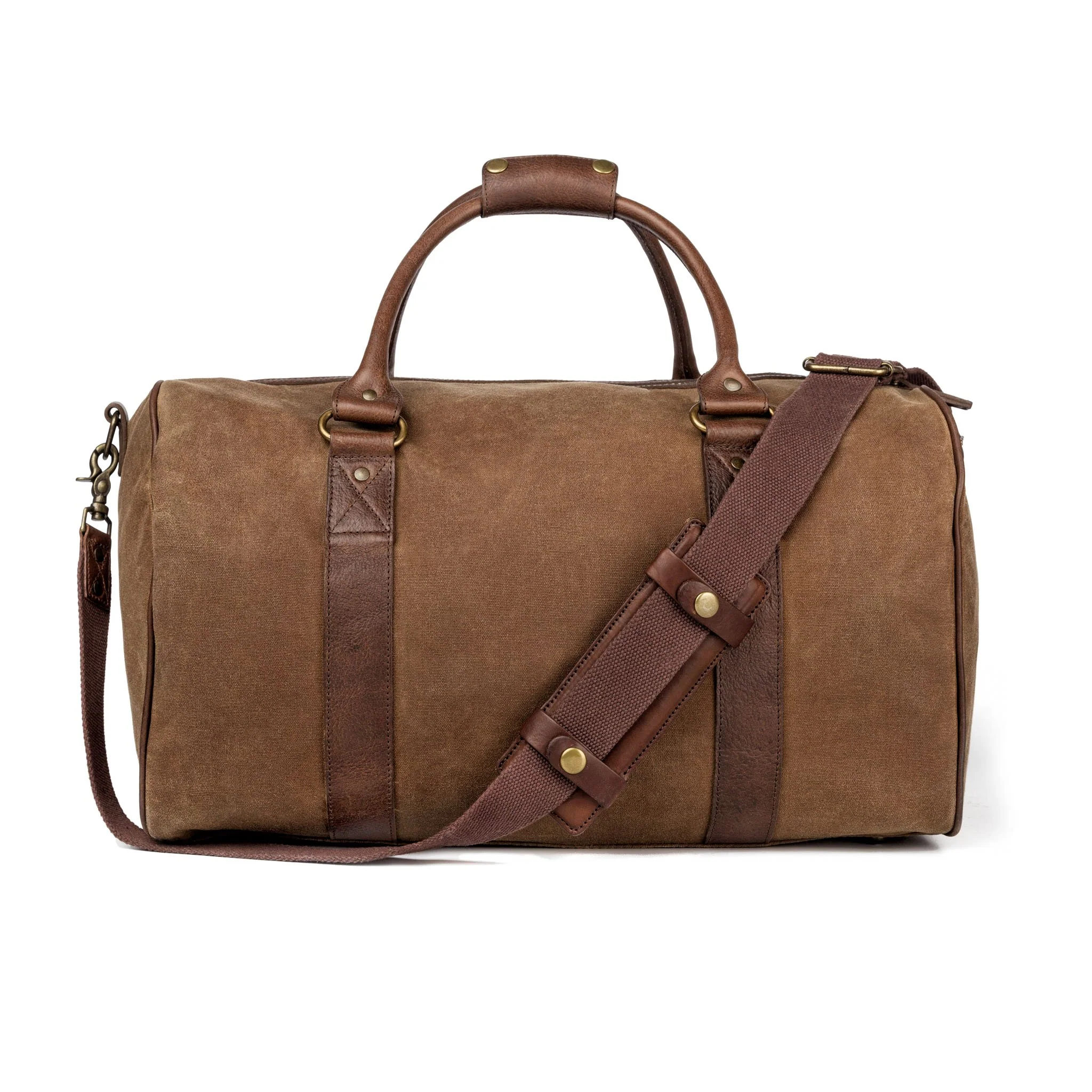 Campaign Waxed Canvas Medium Field Duffle - Image 3