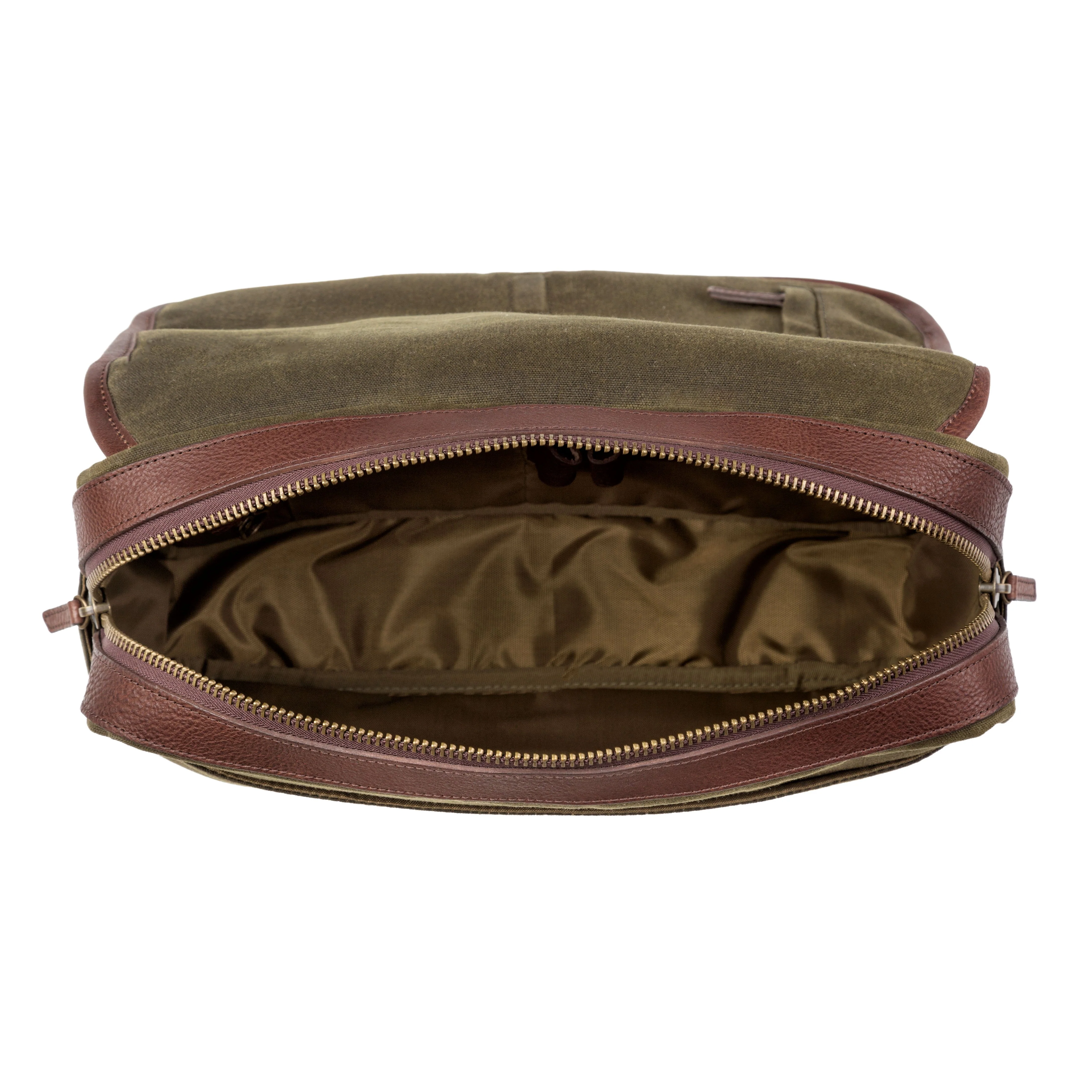 Campaign Waxed Canvas Messenger Bag - Image 10