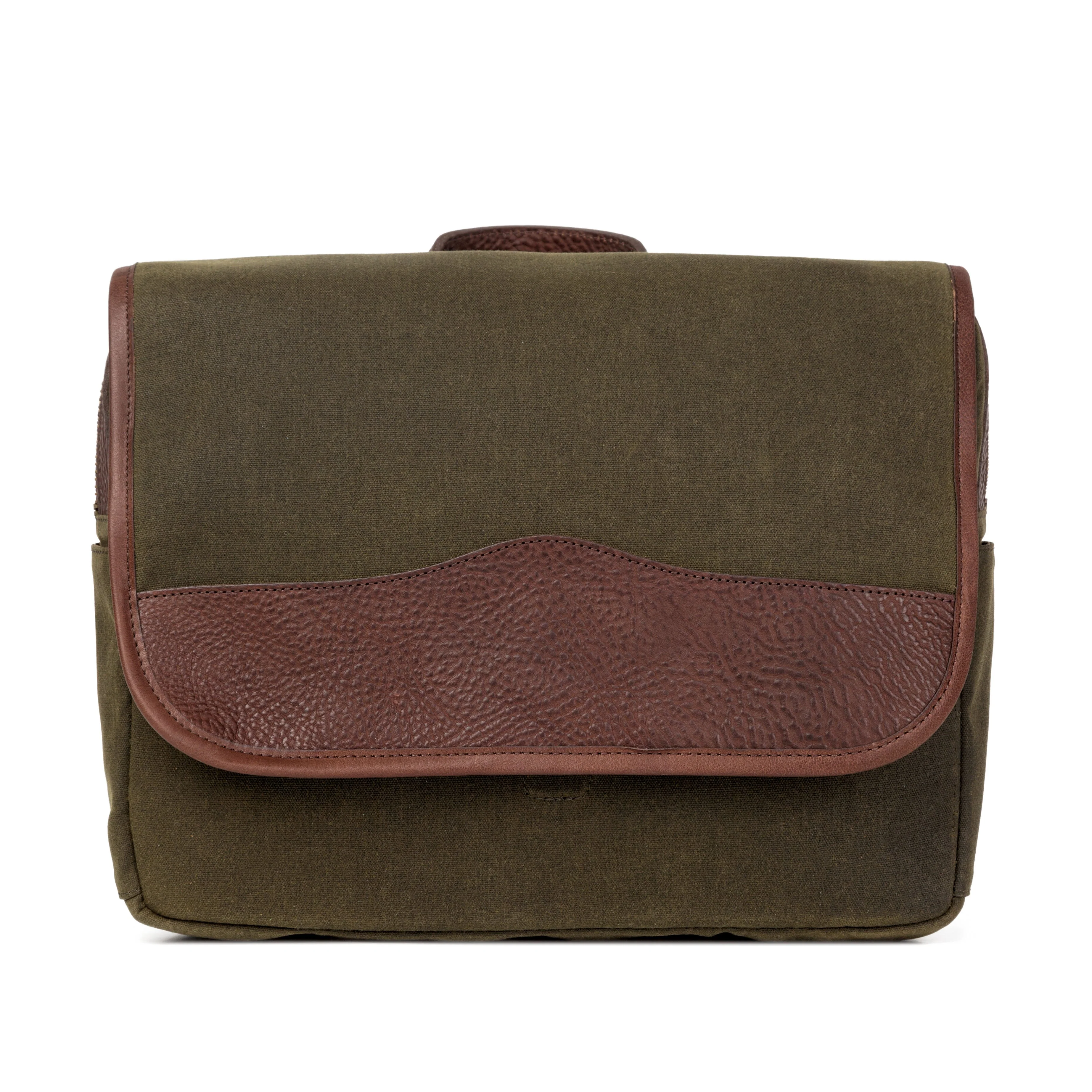 Campaign Waxed Canvas Messenger Bag - Image 8