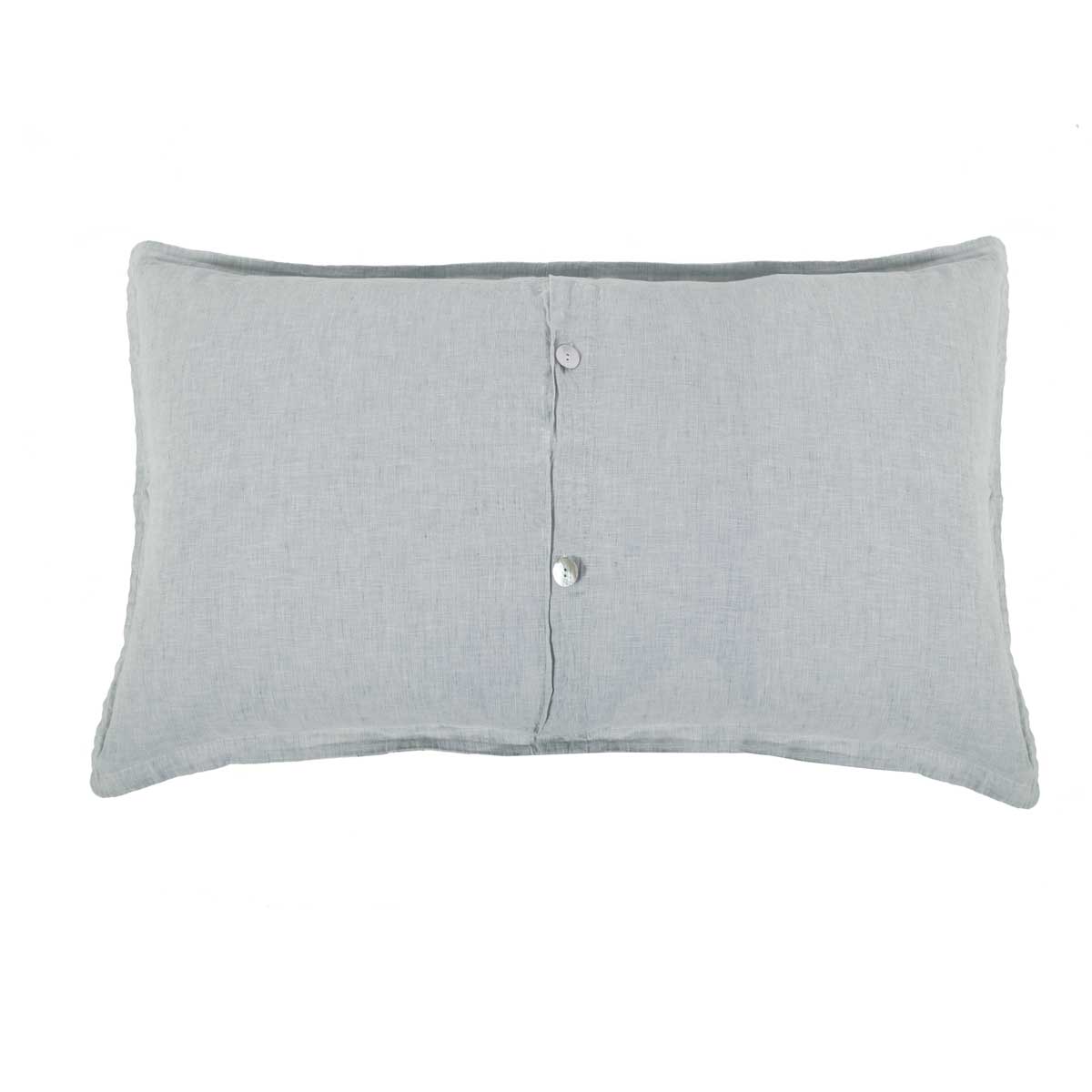 Carter - Big Ivory/ Denim Pillow - Image 2