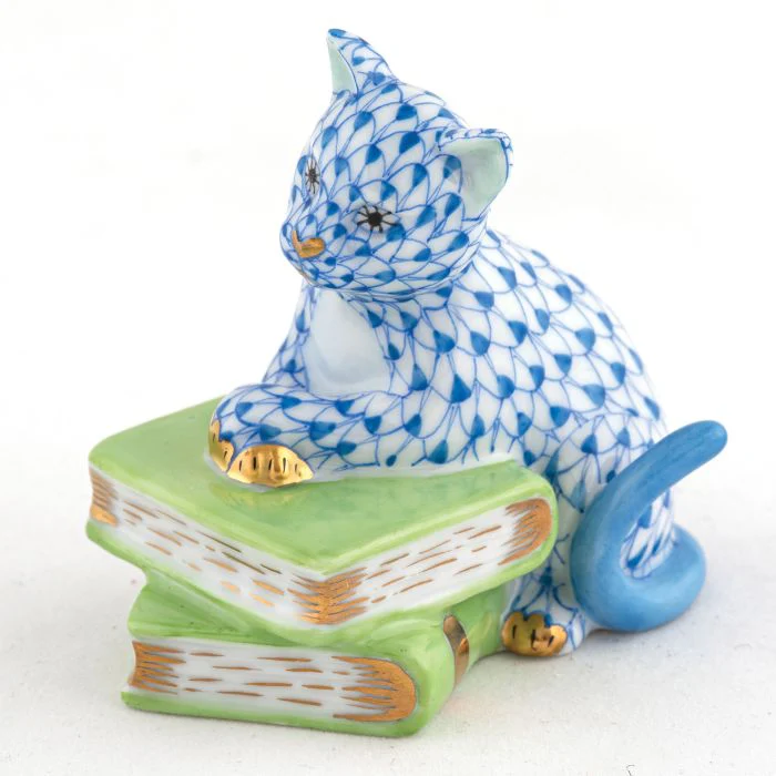 Cat on Books - Image 2