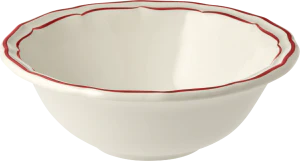 Filet Red Cereal Bowl XL Set of 2