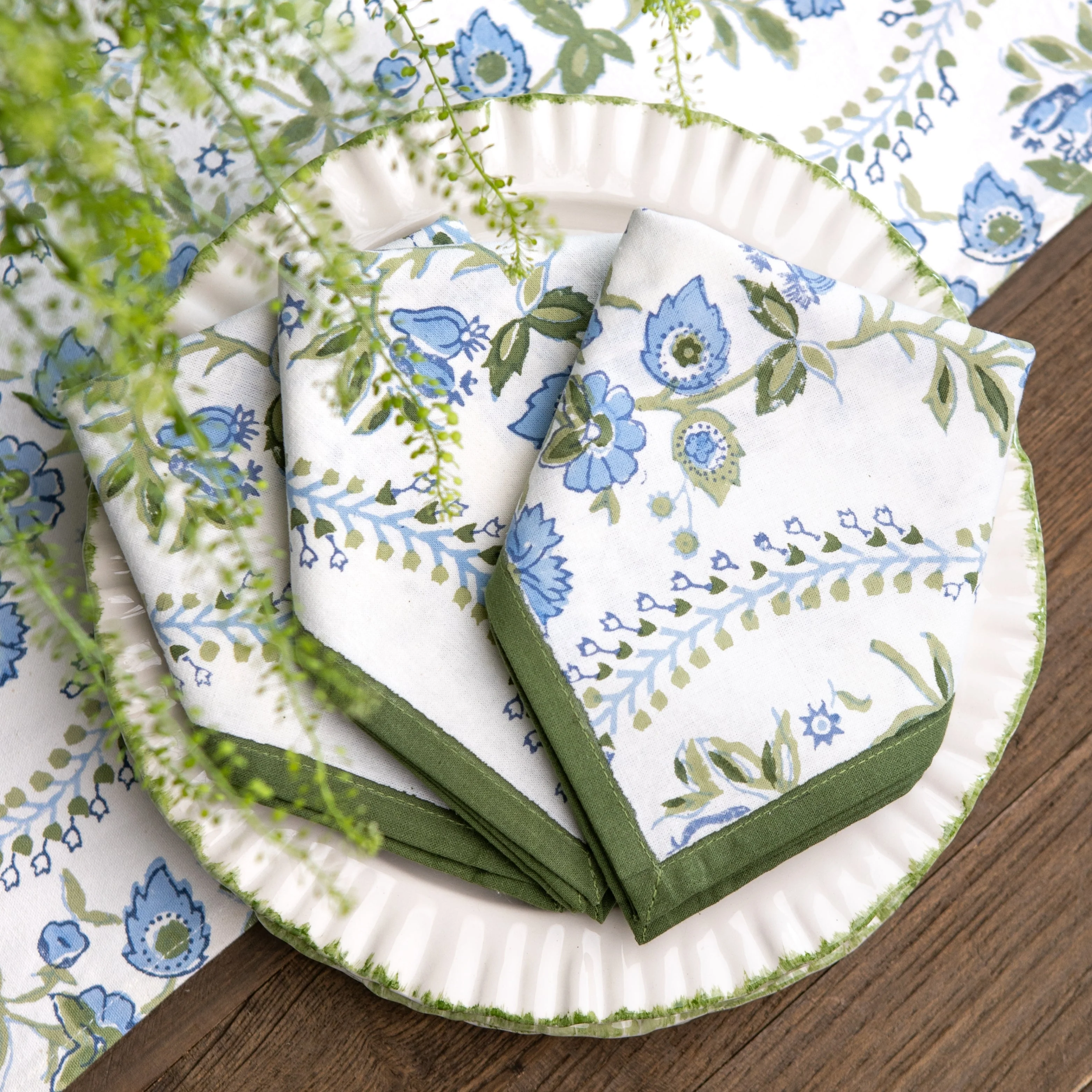 CHARLIE SCROLL / ARIEL OKIN NAPKINS | SET OF 4 - Image 2