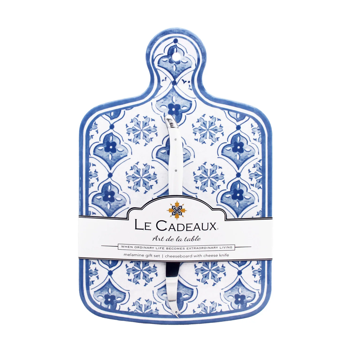 Cheeseboard - Melamine with Laguiole Cheese Knife - Image 2