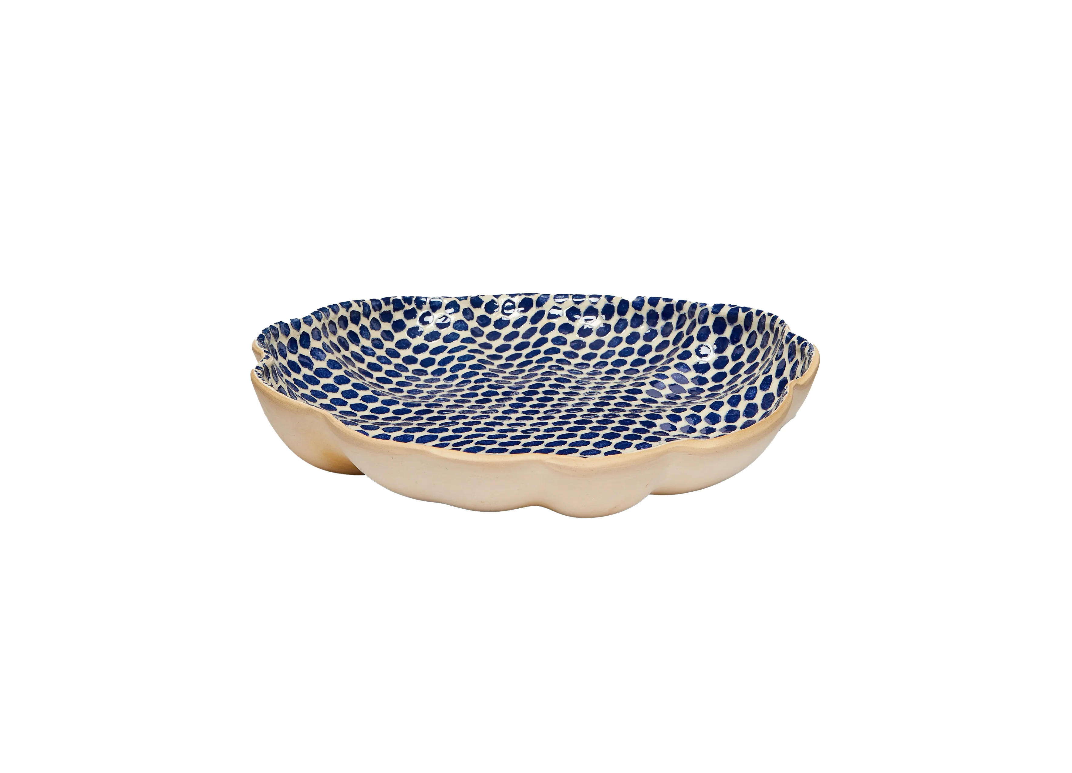 Chestnut Large Scallop Bowl - Image 2