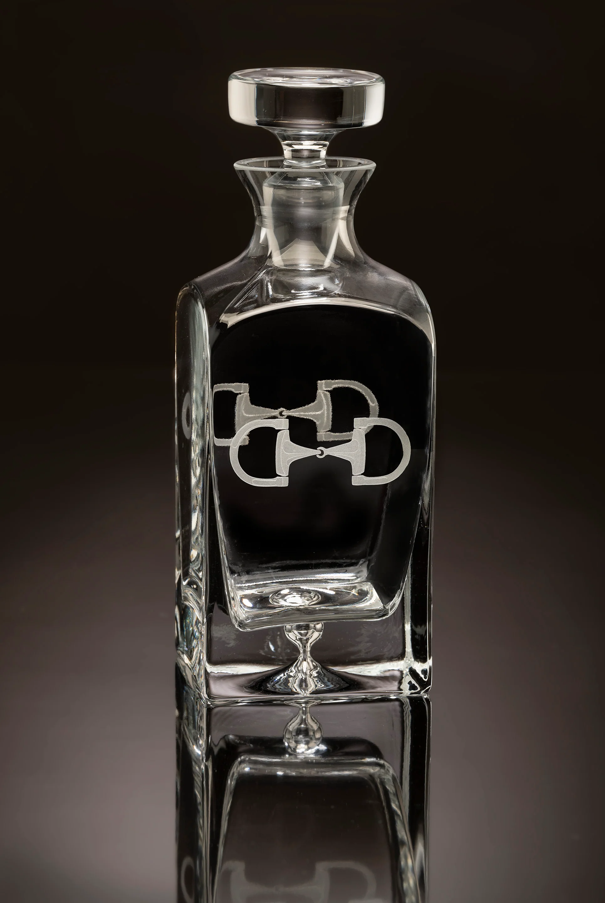 Cheval Square Crystal Decanter