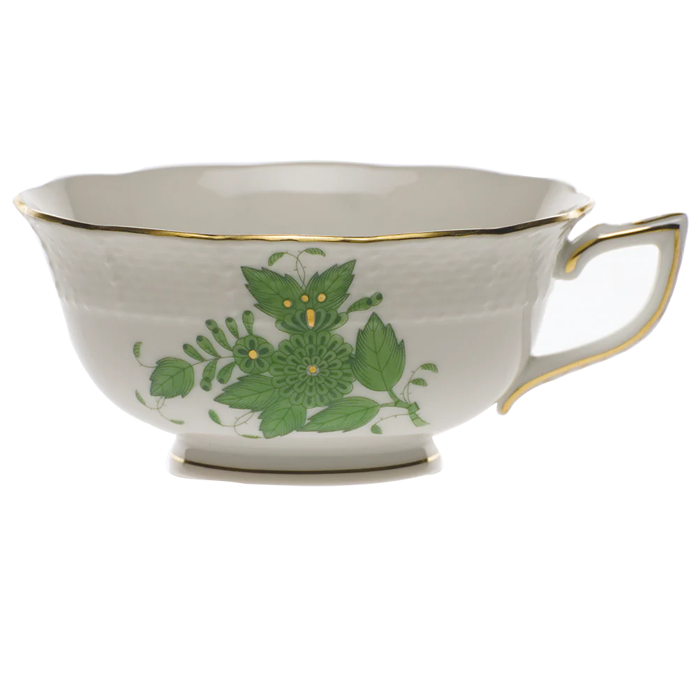 Chinese Bouquet Green Tea Cup  (8 Oz)