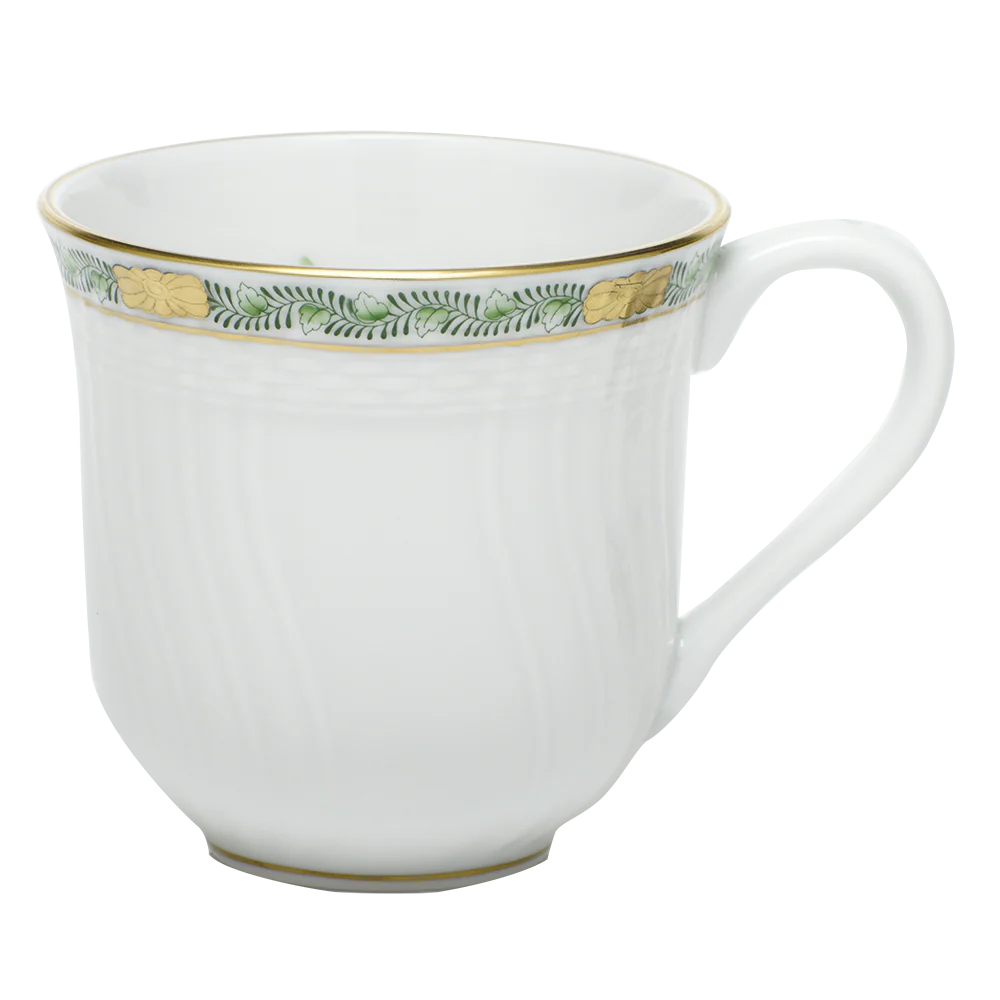 Chinese Bqt Garland Green Mug (10 Oz) 3.5"h - Green