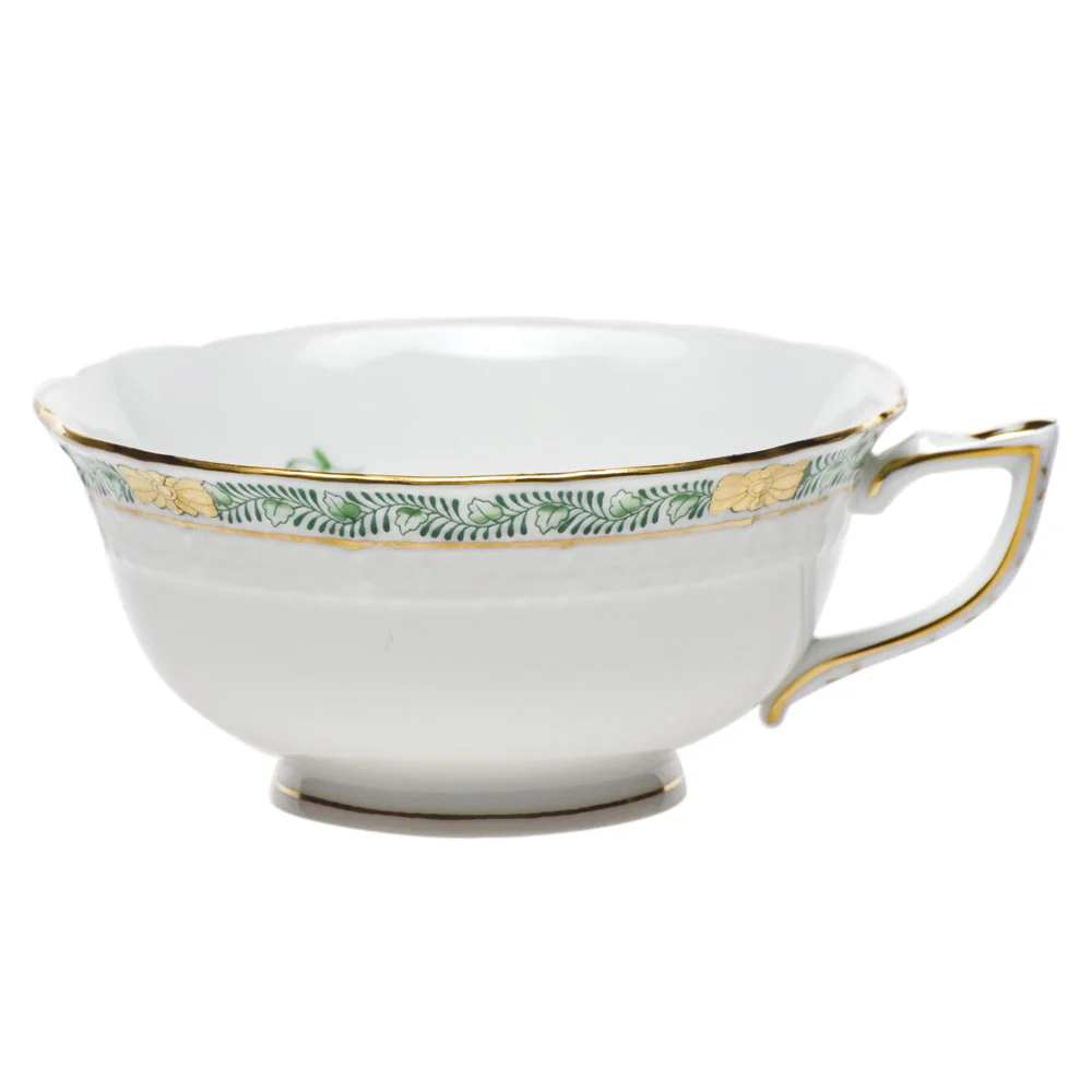 Chinese Bqt Garland Green Tea Cup (8 Oz) - Green - Image 2