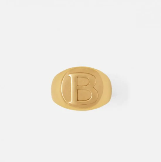 Clark Monogram Napkin Ring "B"