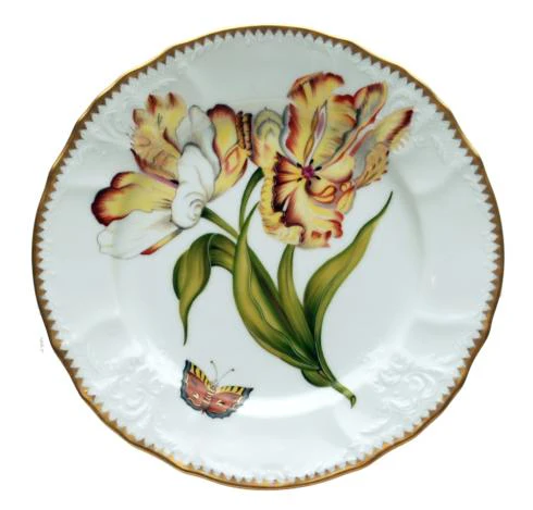 Anna Weatherley Pannonian Garden Double Tulip Salad Plate