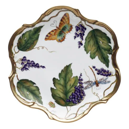 Anna Weatherley Wildberry Flat Dessert Plate