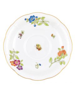 Antique Iris Tea Saucers - Image 3