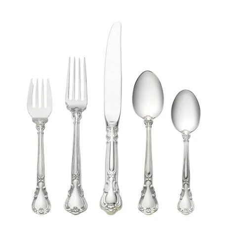 Estate - Gorham Chantilly Sterling Silver Flatware by Setting - Image 2