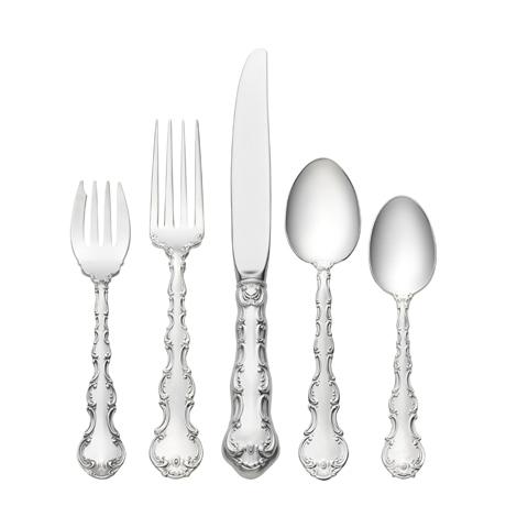 Estate - Gorham Strasbourg Sterling Silver Flatware by Setting - Image 4