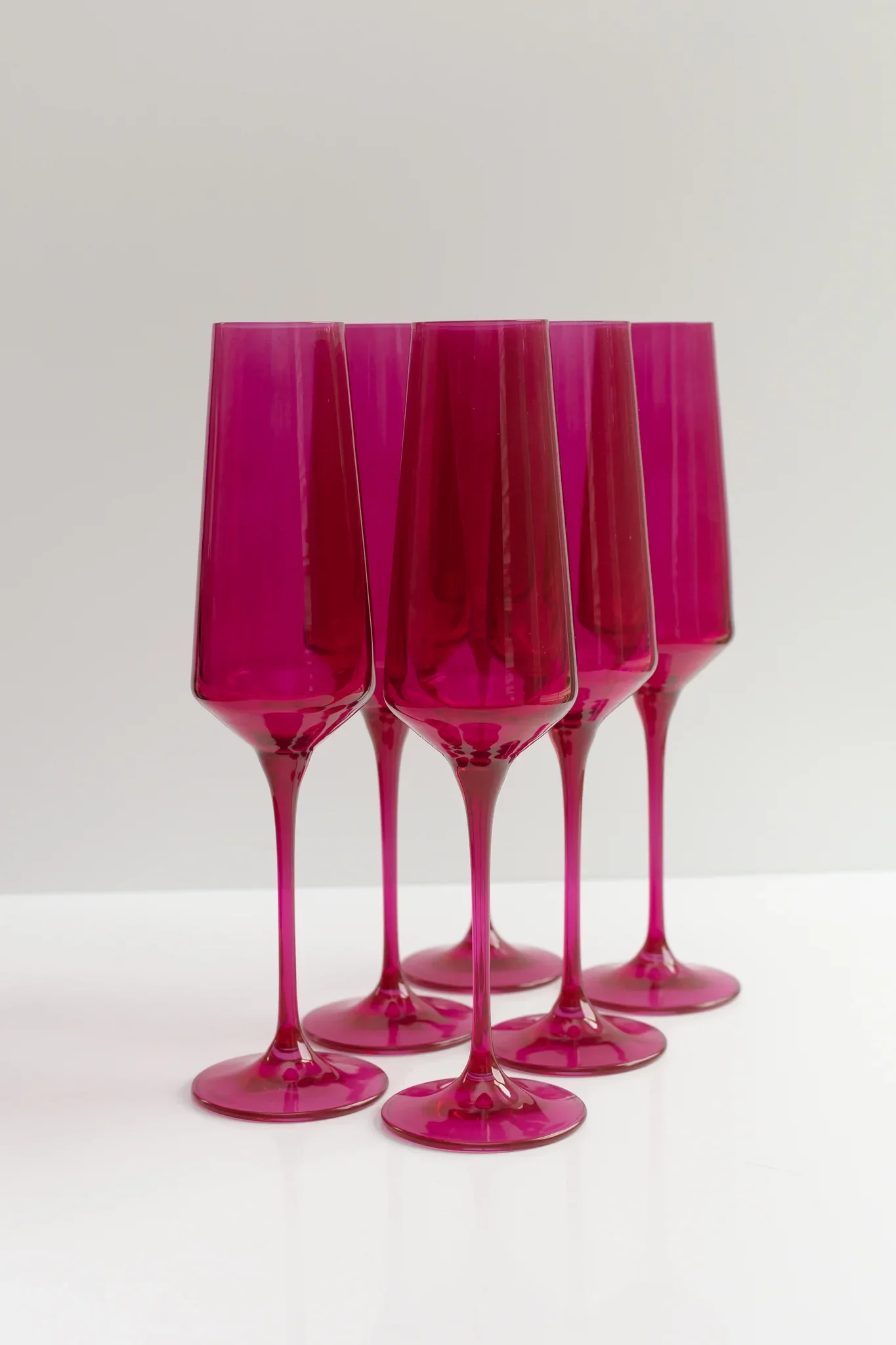 Estelle Colored Champagne Flute - Set of 6 - Image 10