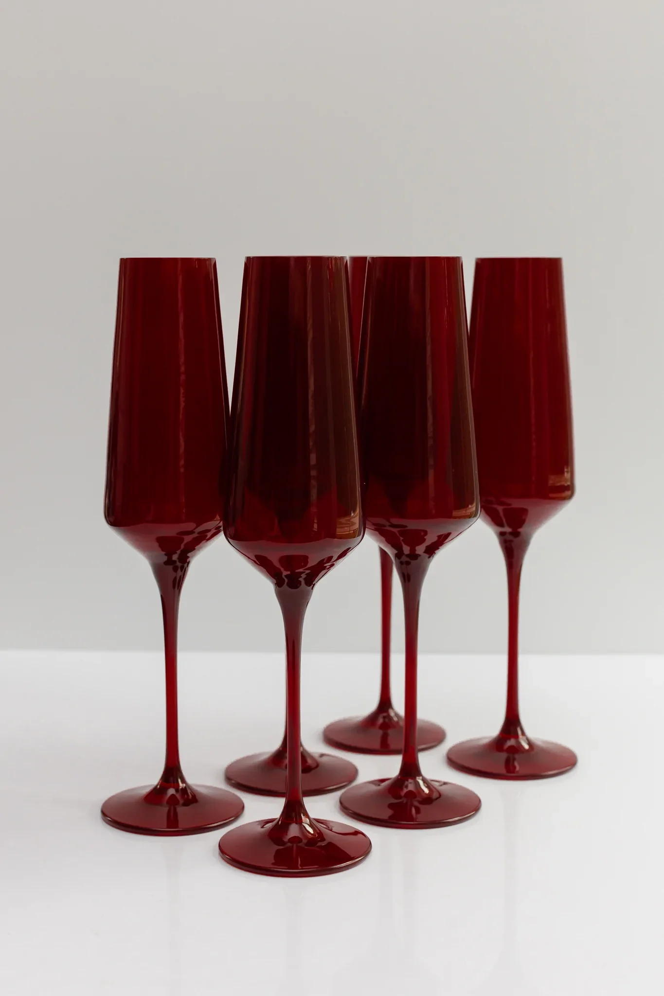 Estelle Colored Champagne Flute - Set of 6 - Image 11