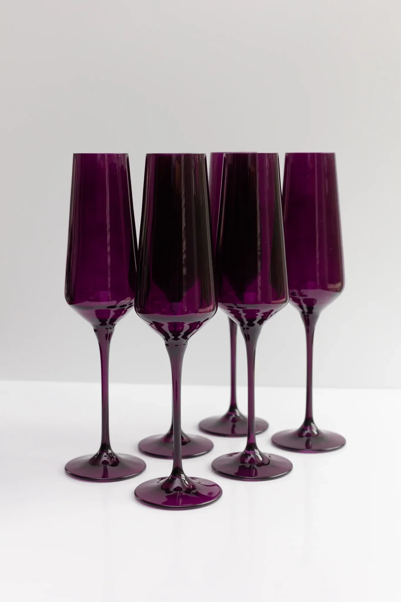 Estelle Colored Champagne Flute - Set of 6 - Image 14