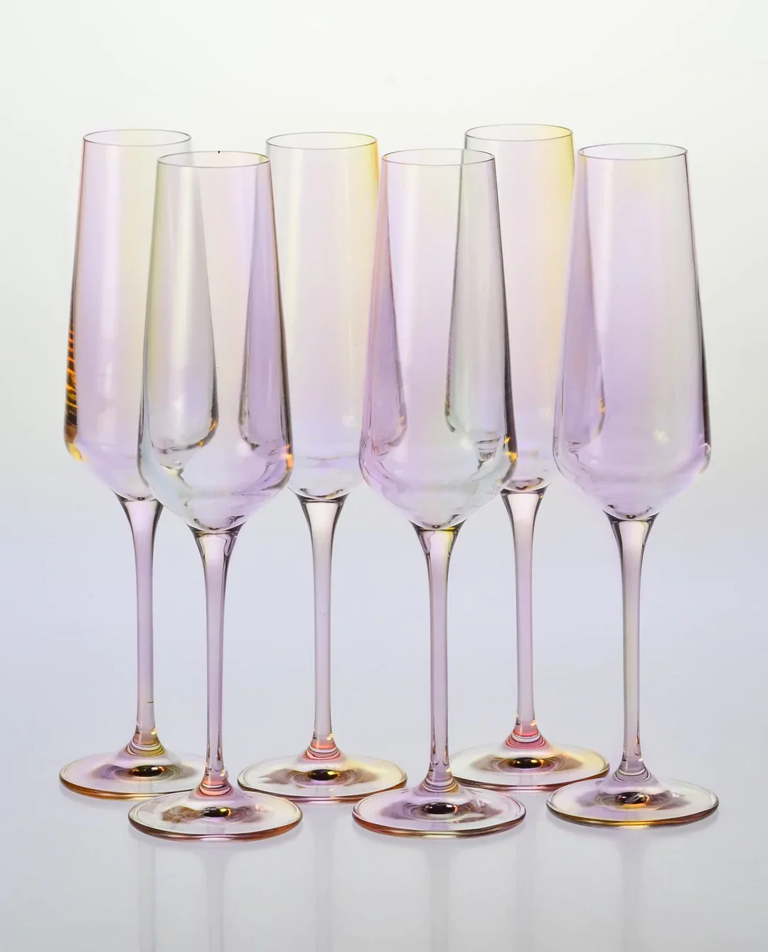 Estelle Colored Champagne Flute - Set of 6 - Image 17
