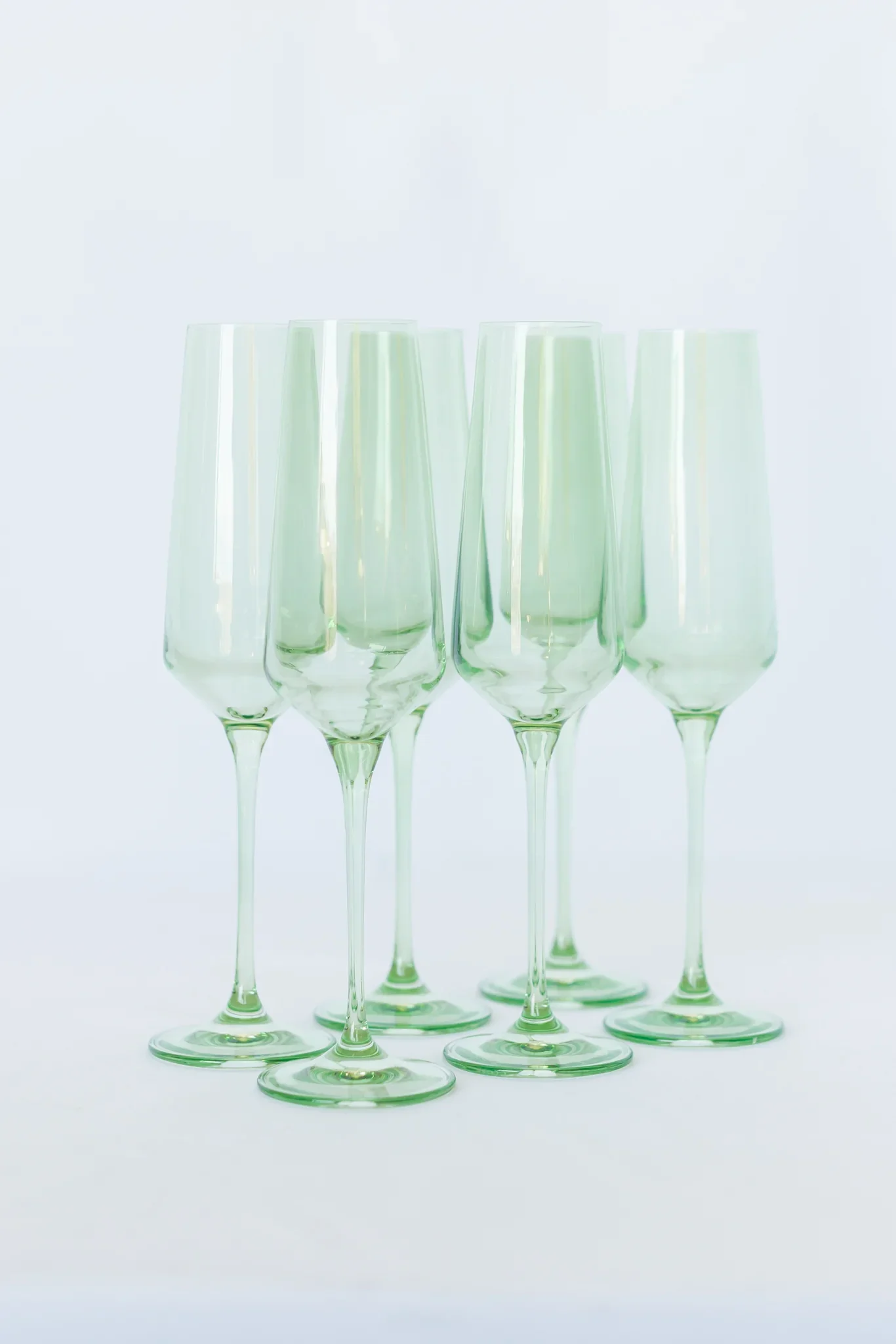 Estelle Colored Champagne Flute - Set of 6 - Image 2