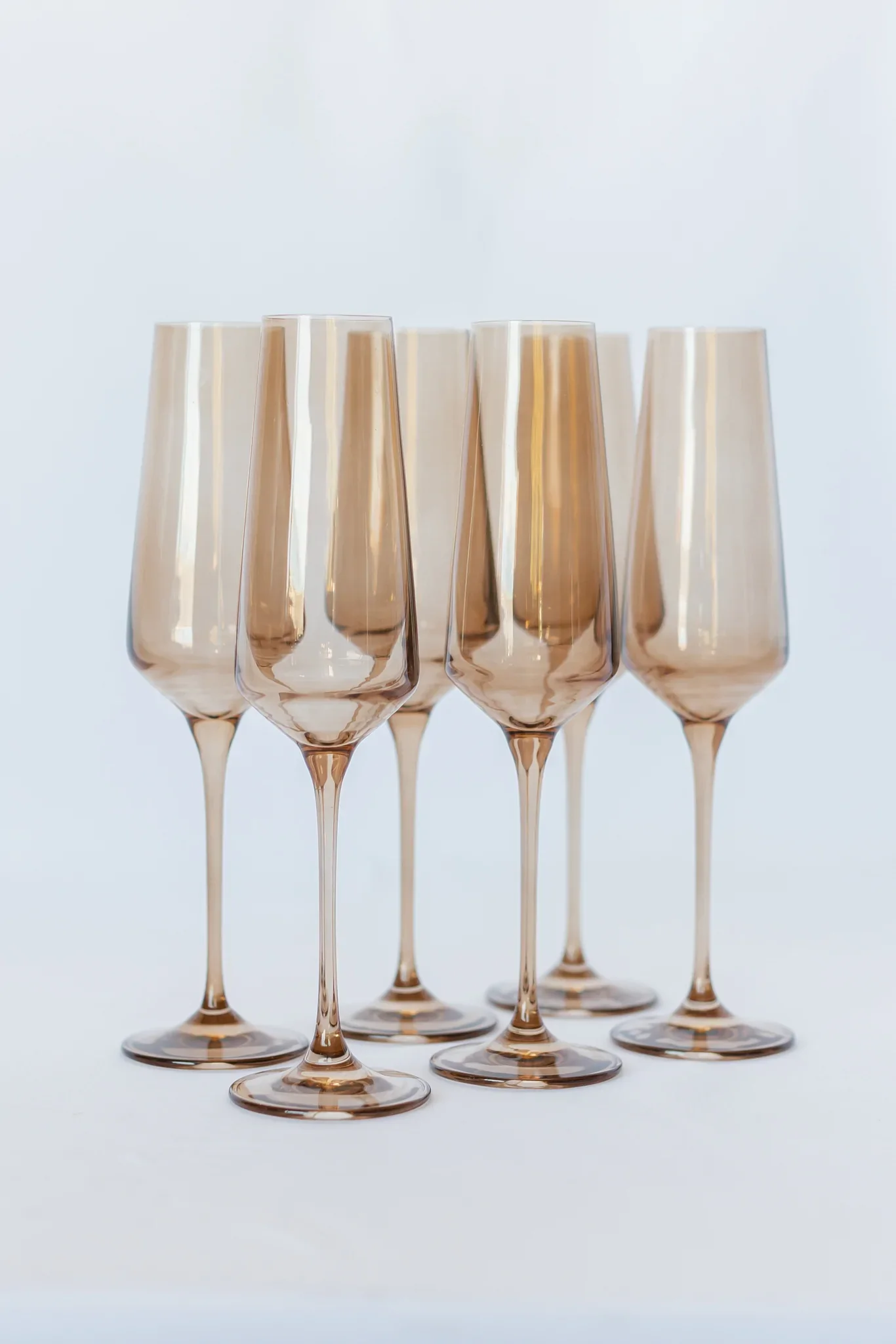 Estelle Colored Champagne Flute - Set of 6 - Image 7
