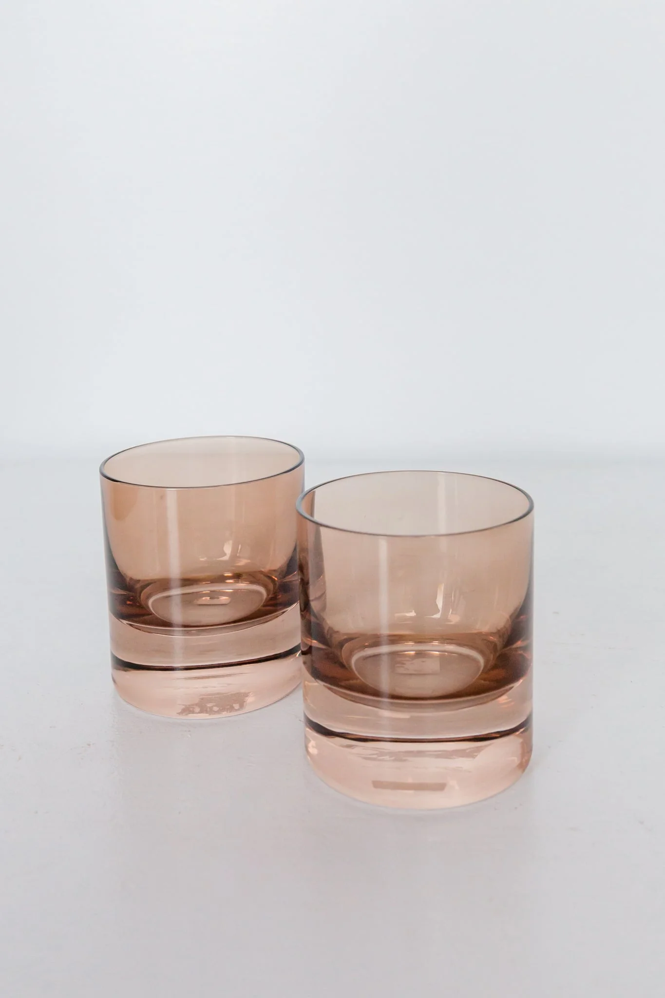 Estelle Colored Rocks Glass - Set of 2