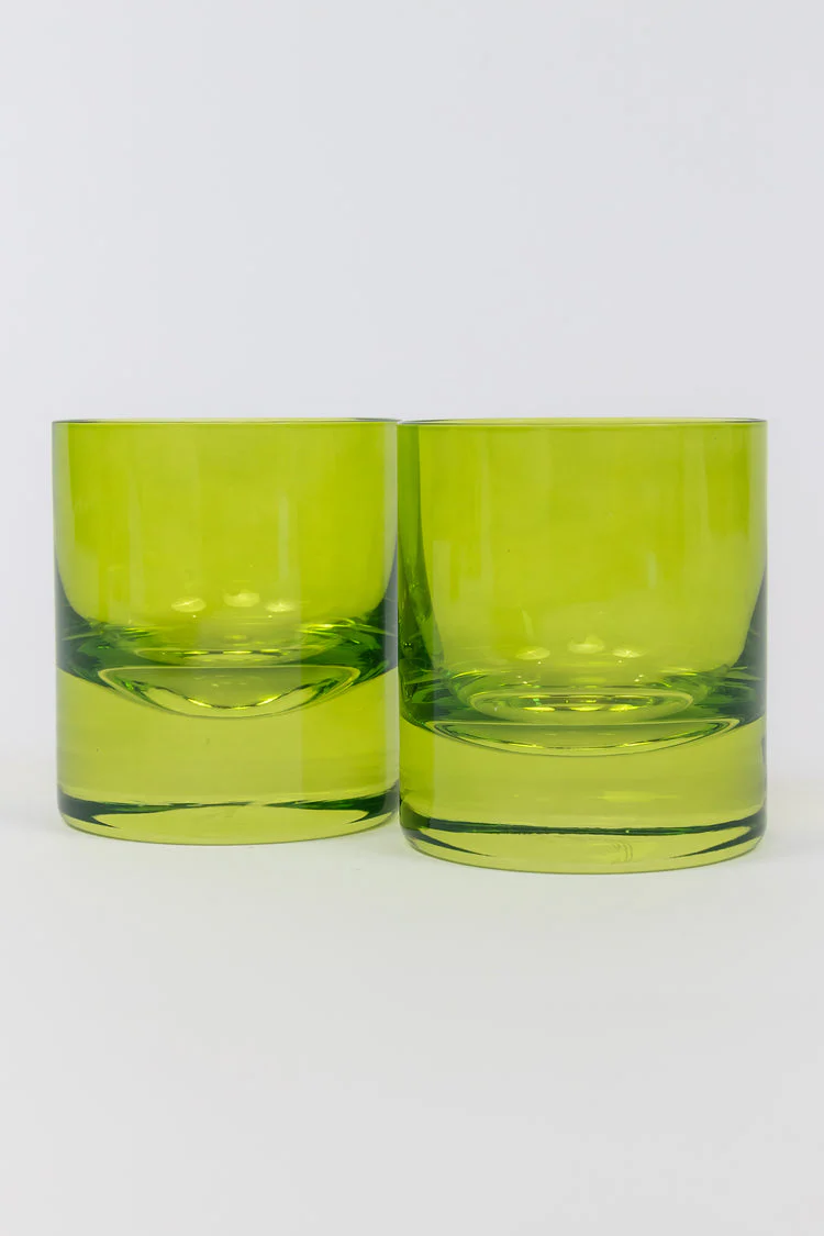 Estelle Colored Rocks Glass - Set of 2 - Image 13