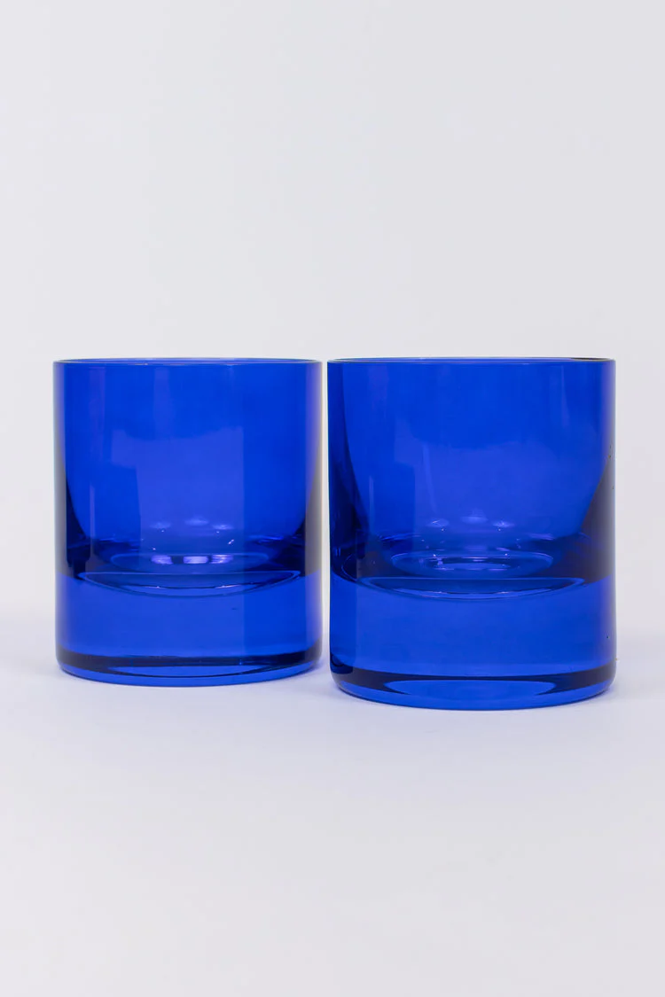 Estelle Colored Rocks Glass - Set of 2 - Image 14