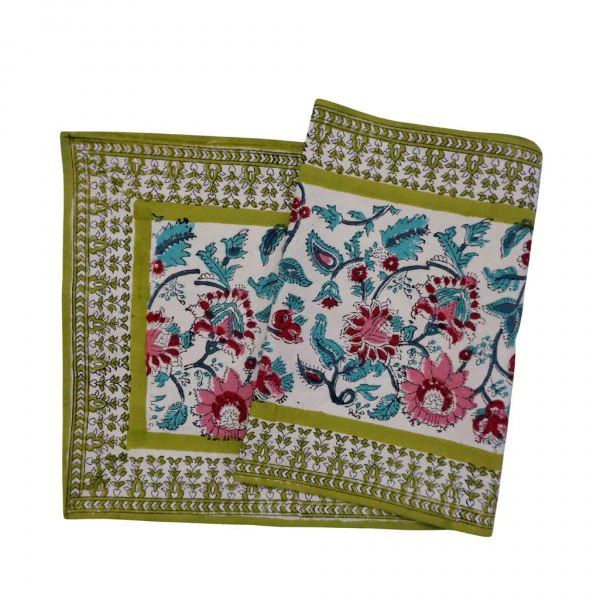 Indian Block Print Table Runner Short - Image 3
